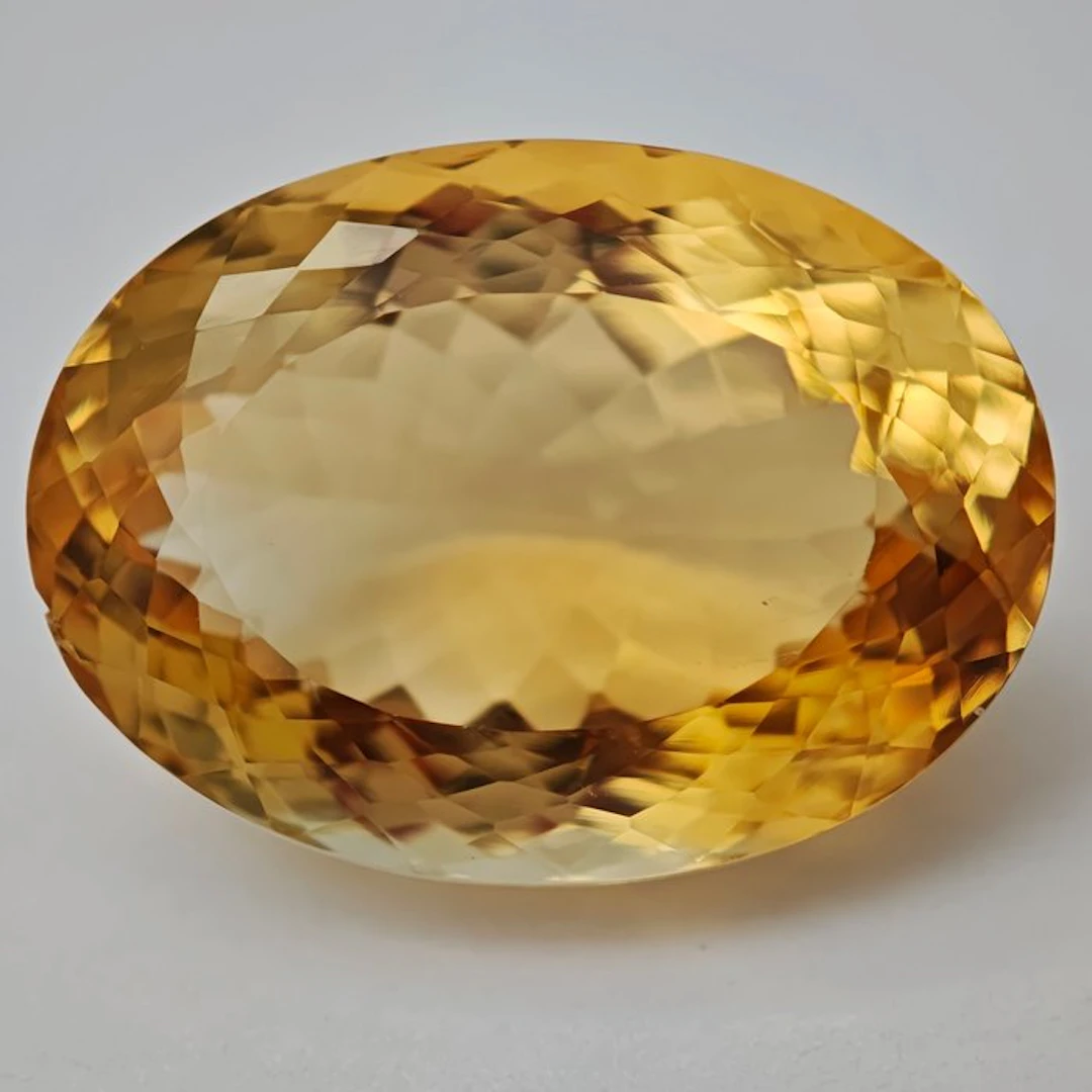 No reserve price Citrine - 47.33 ct - Antwerp Laboratory...