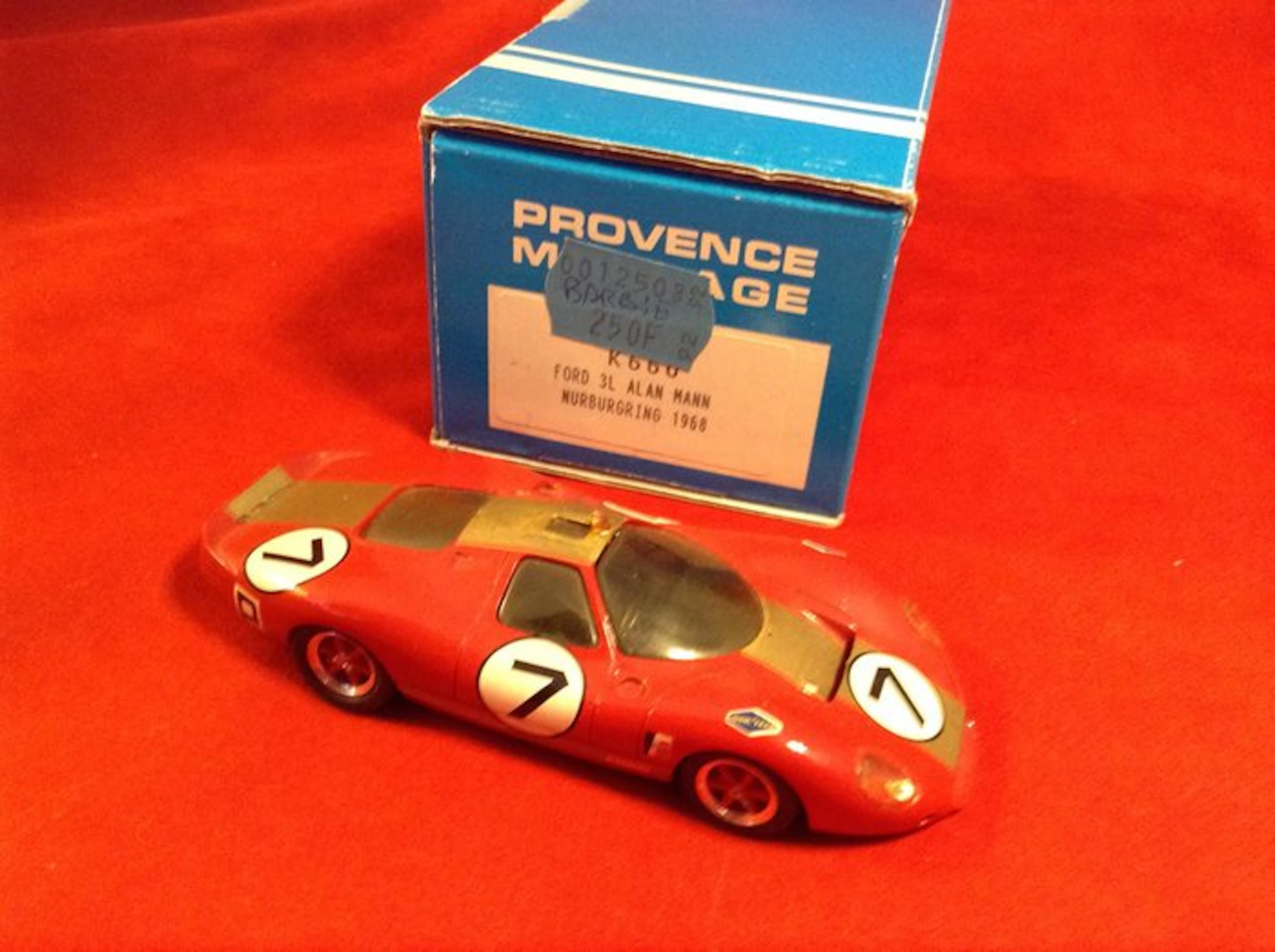 Provence Moulage - made in France 1:43 - Model race car - ref