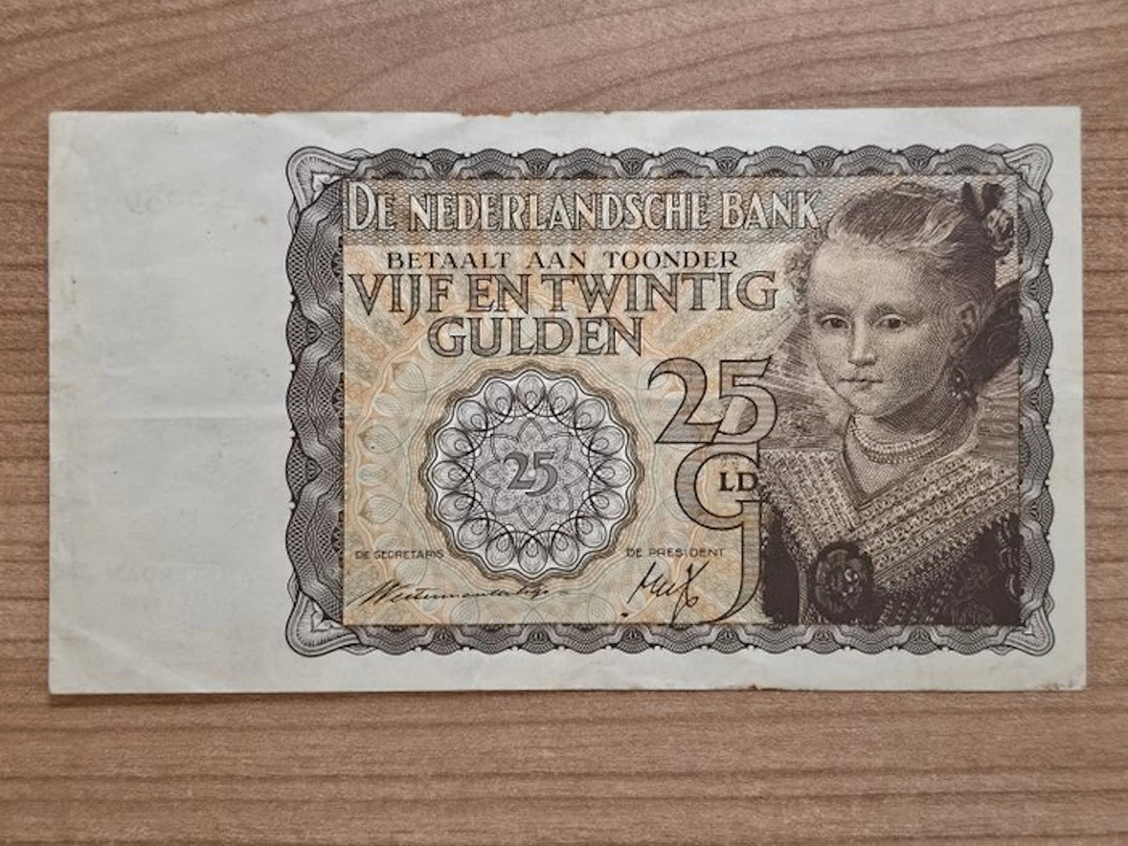 Netherlands. - 25 Gulden 1940 (Young Princess) - PL62.a (No reserve price)