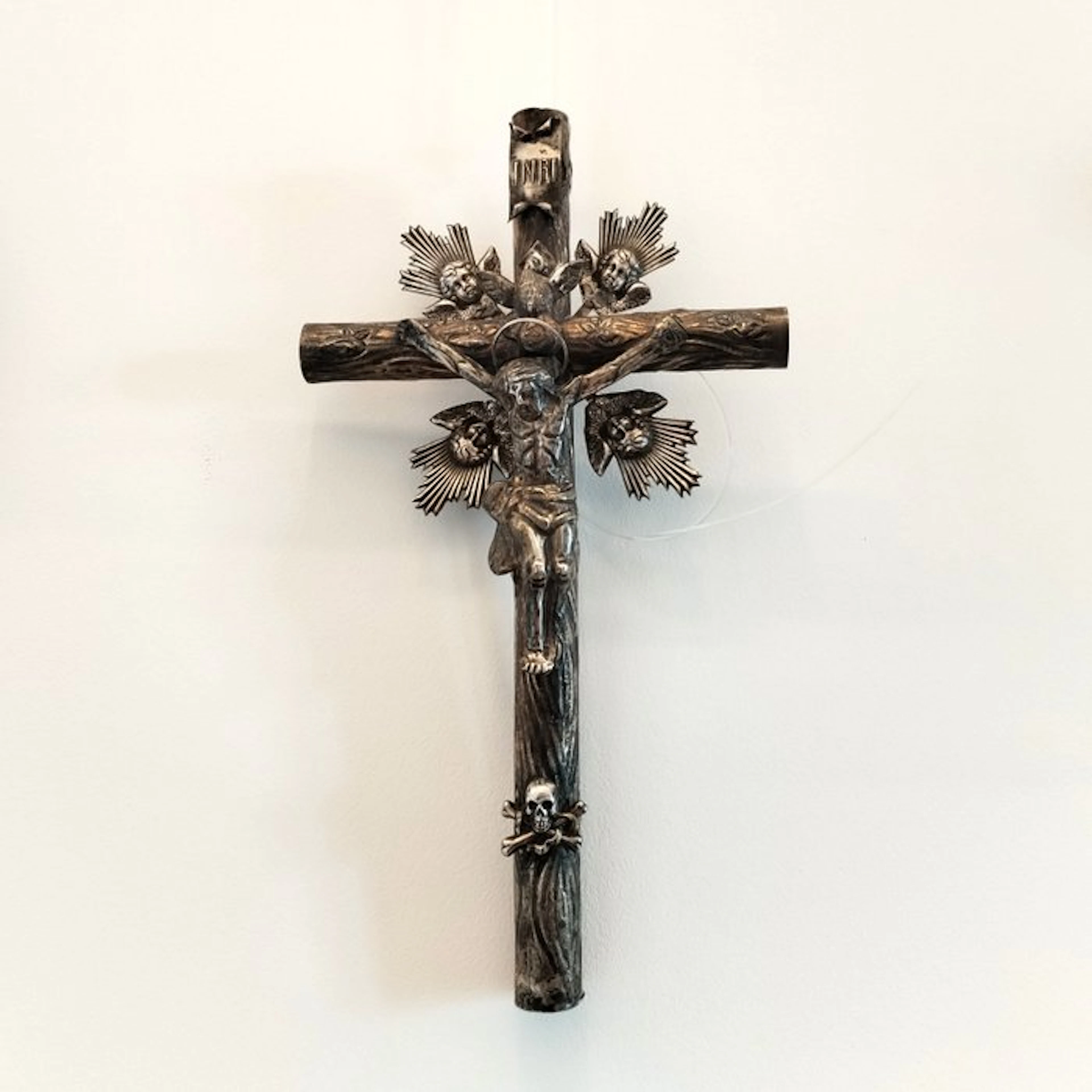 Crucifix - Silver - 1850-1900