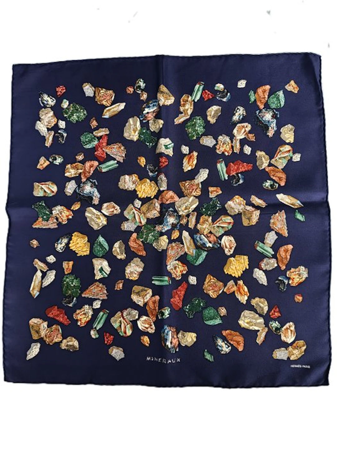 Hermès - Minéraux - 42 cm - Foulard