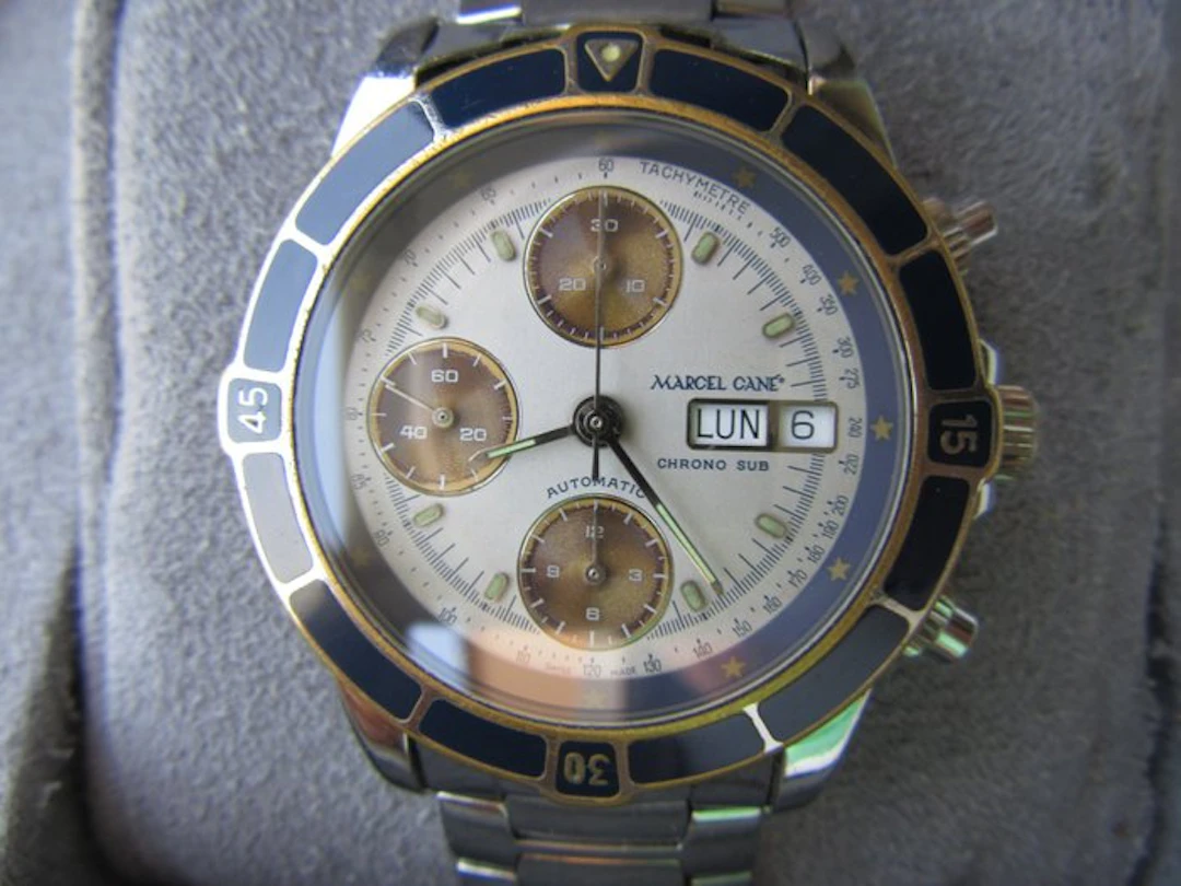 Marcel Canè - Chrono Sub - Cronografo Automatico Valjoux...