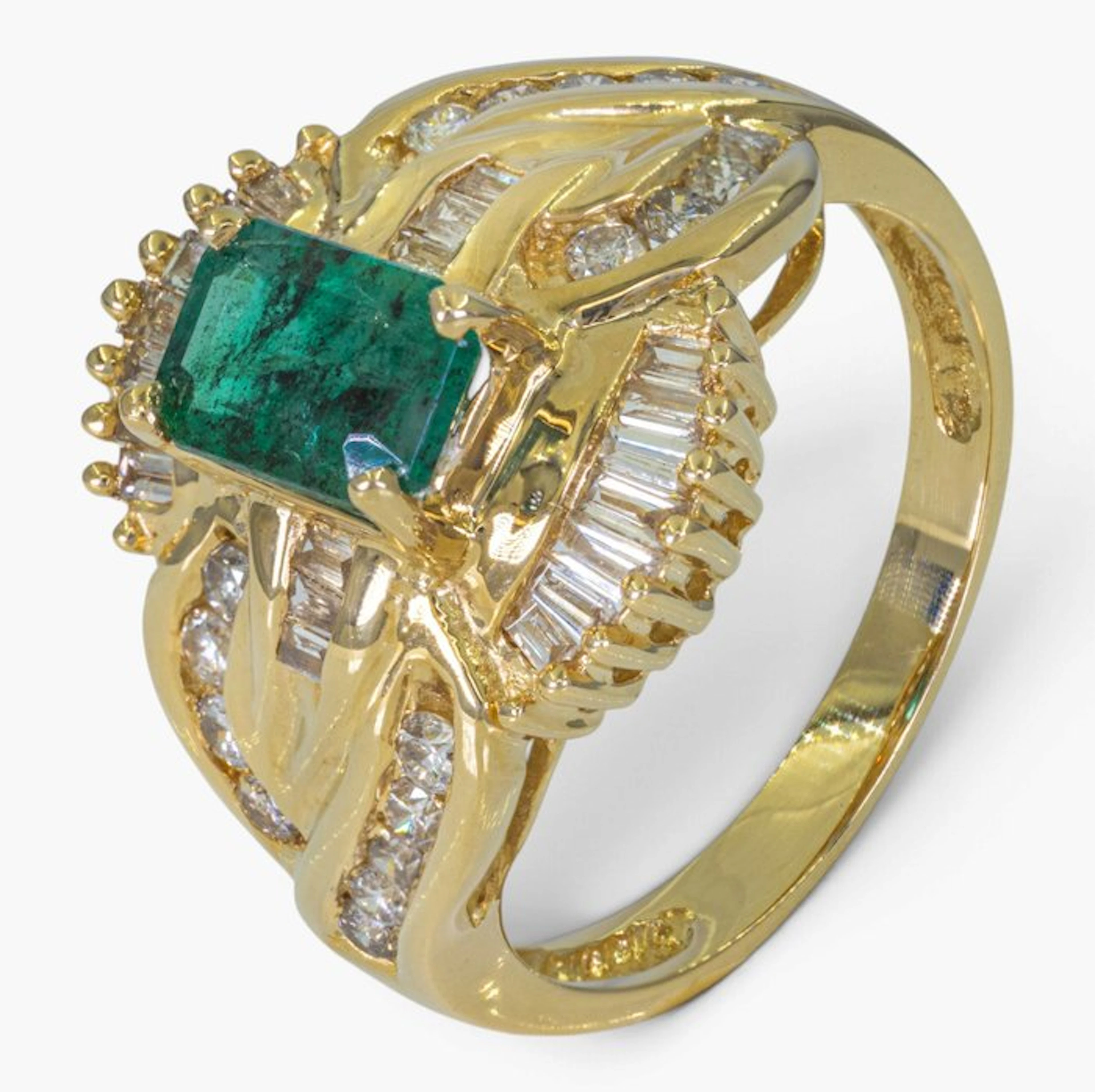 No reserve price - Ring - 14 kt