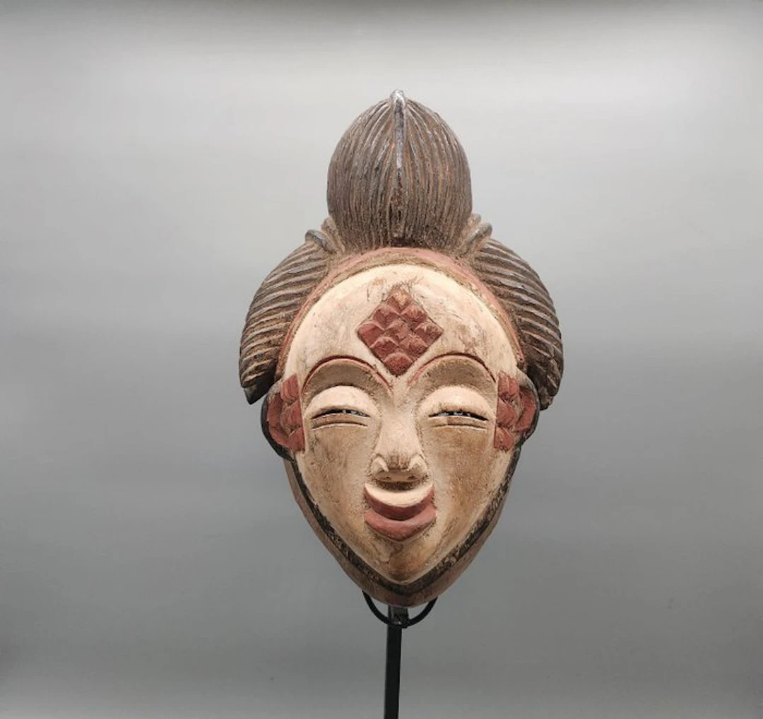 Gorgeous mask - Punu - Punu - Gabon (No reserve price)