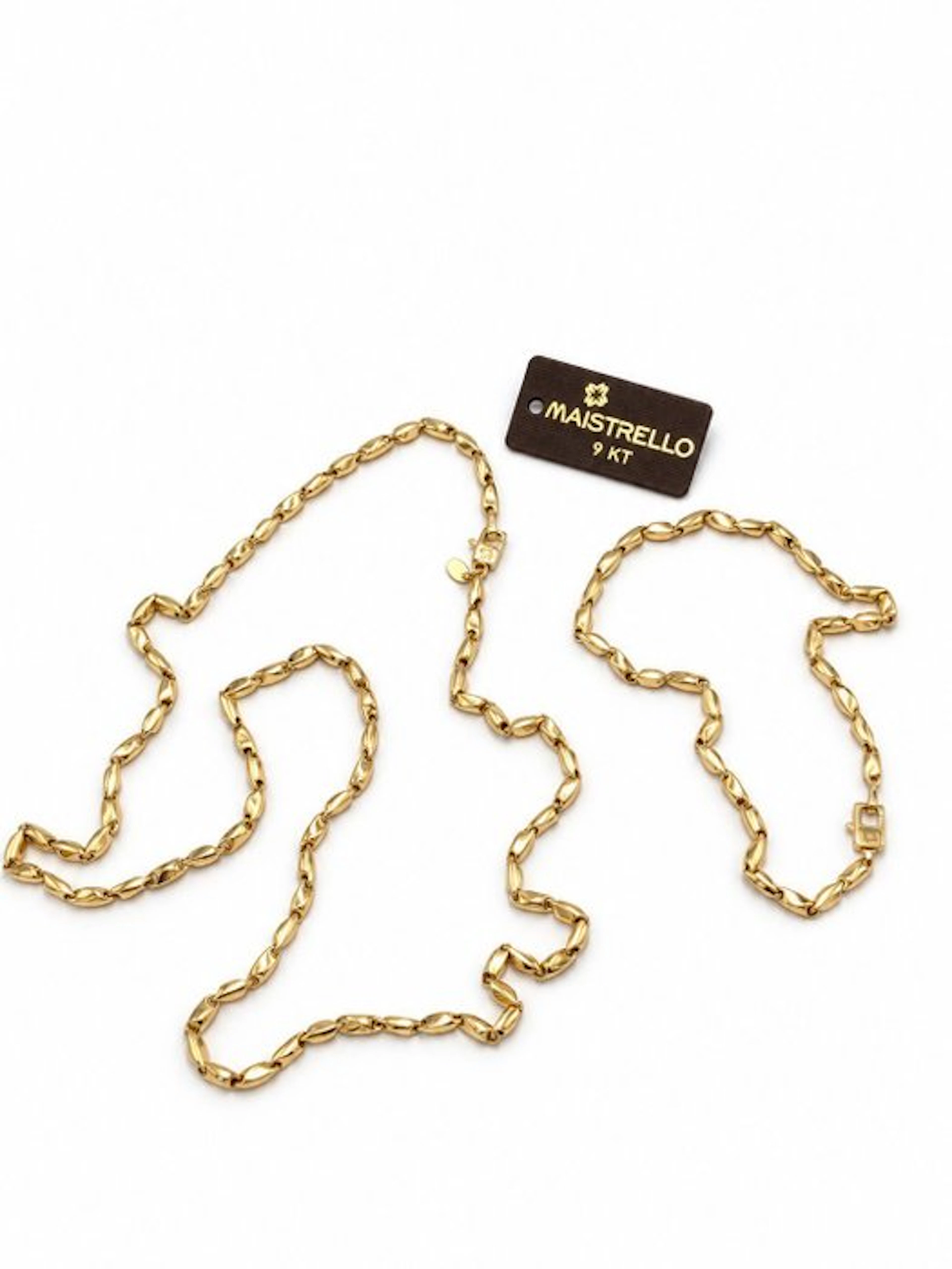 2 piece jewellery set - 9 kt. Yellow gold - Maistrellosrl