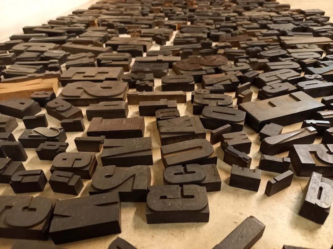 Printing blocks - Big party