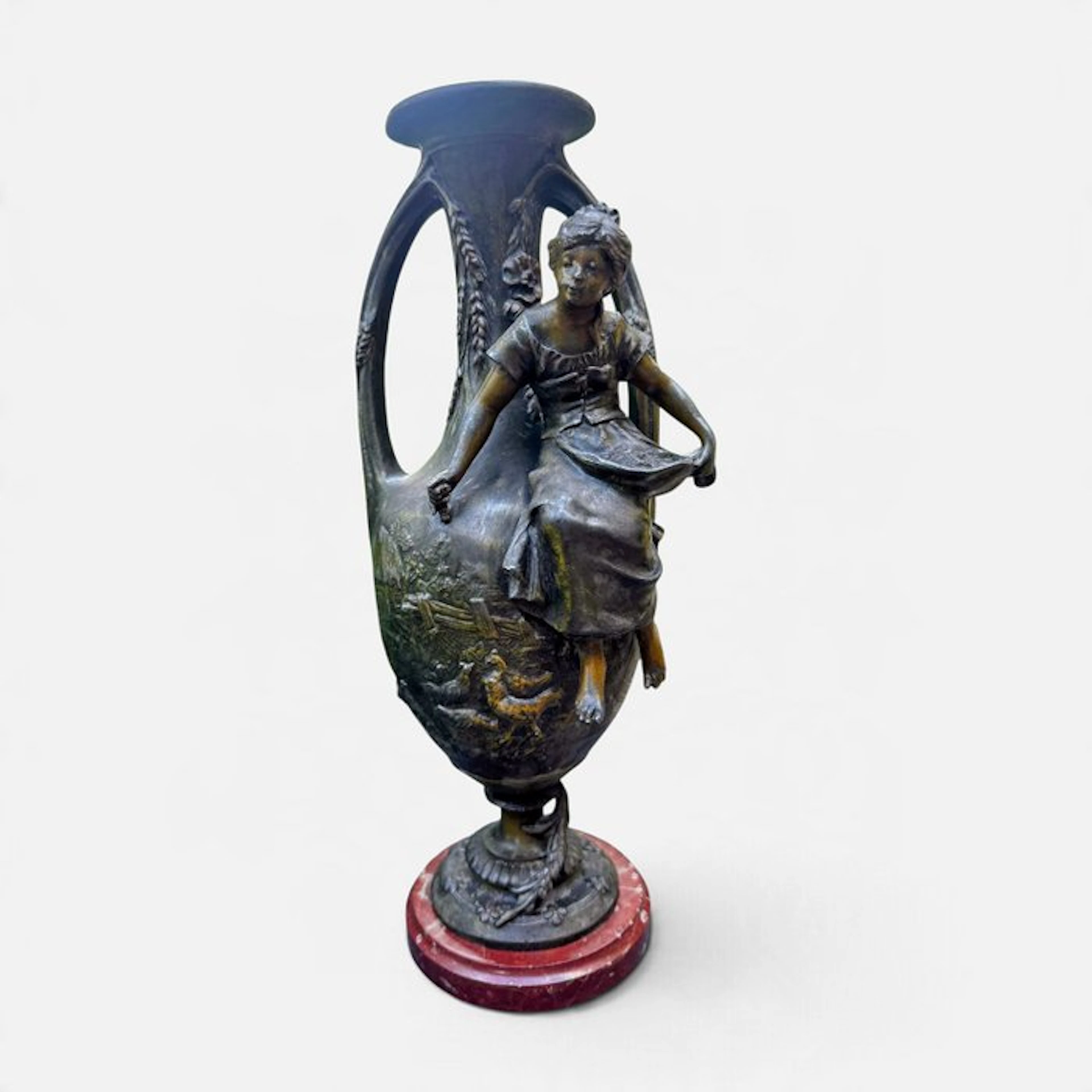 Vase - Spelter