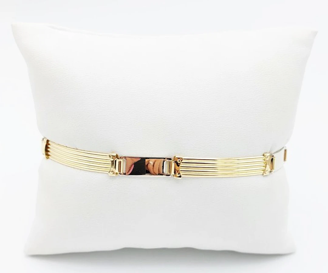 Bracelet - 18 kt. Yellow gold, White gold