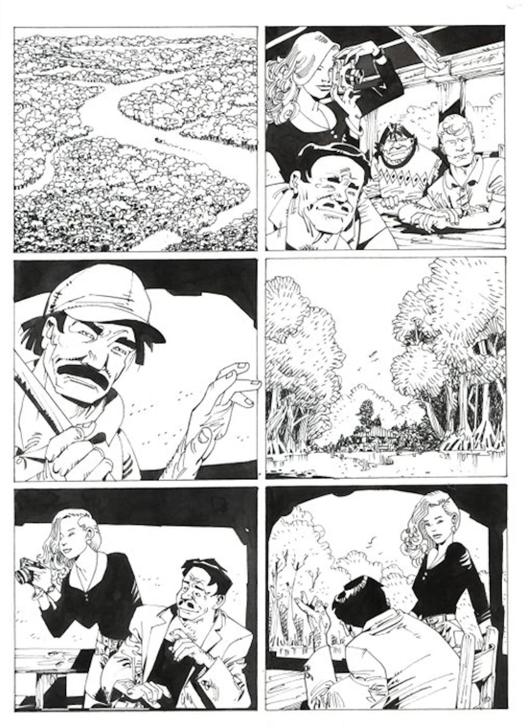 Torti, Rodolfo - 2 Original page - Martin Mystere #346 - "Xibalba" - 2016