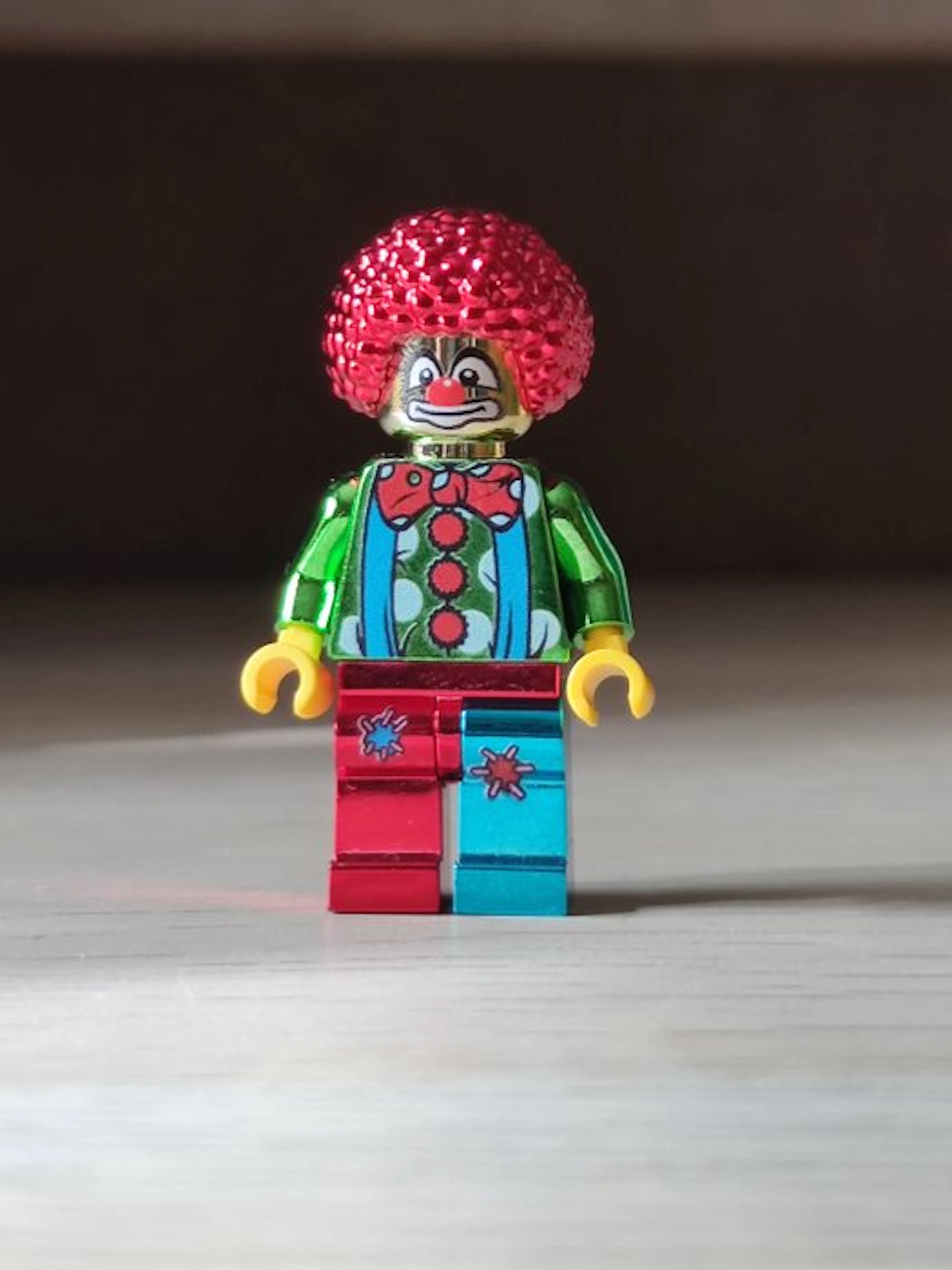 LEGO Minifigure - Minifigures - Clown chromé