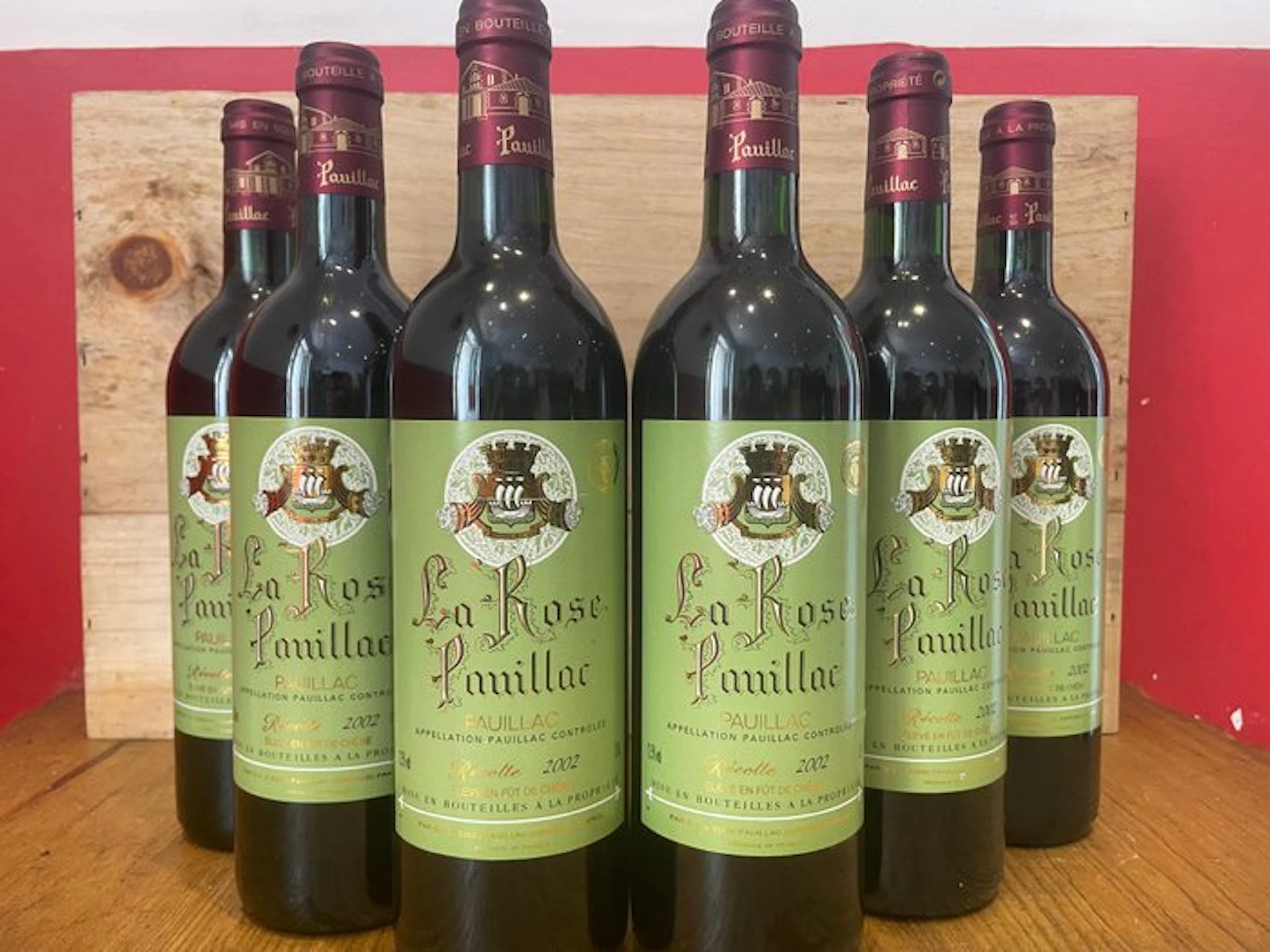 2002 La Rose Pauillac - Pauillac - 6 Bottles (0.75L)