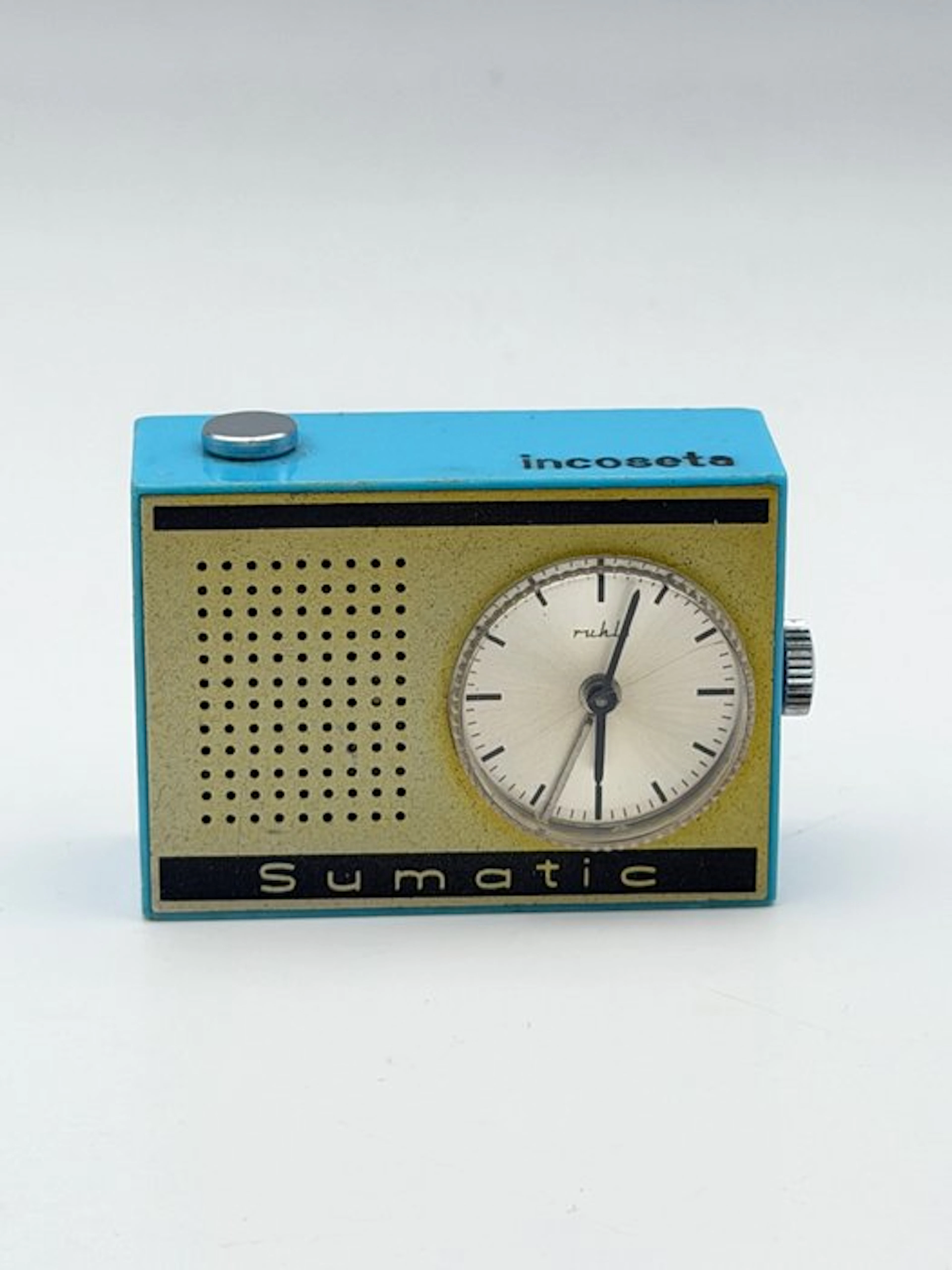 Table clock - Incoseta - Plastic - 1970-1980 - Sumatic Vintage Manual