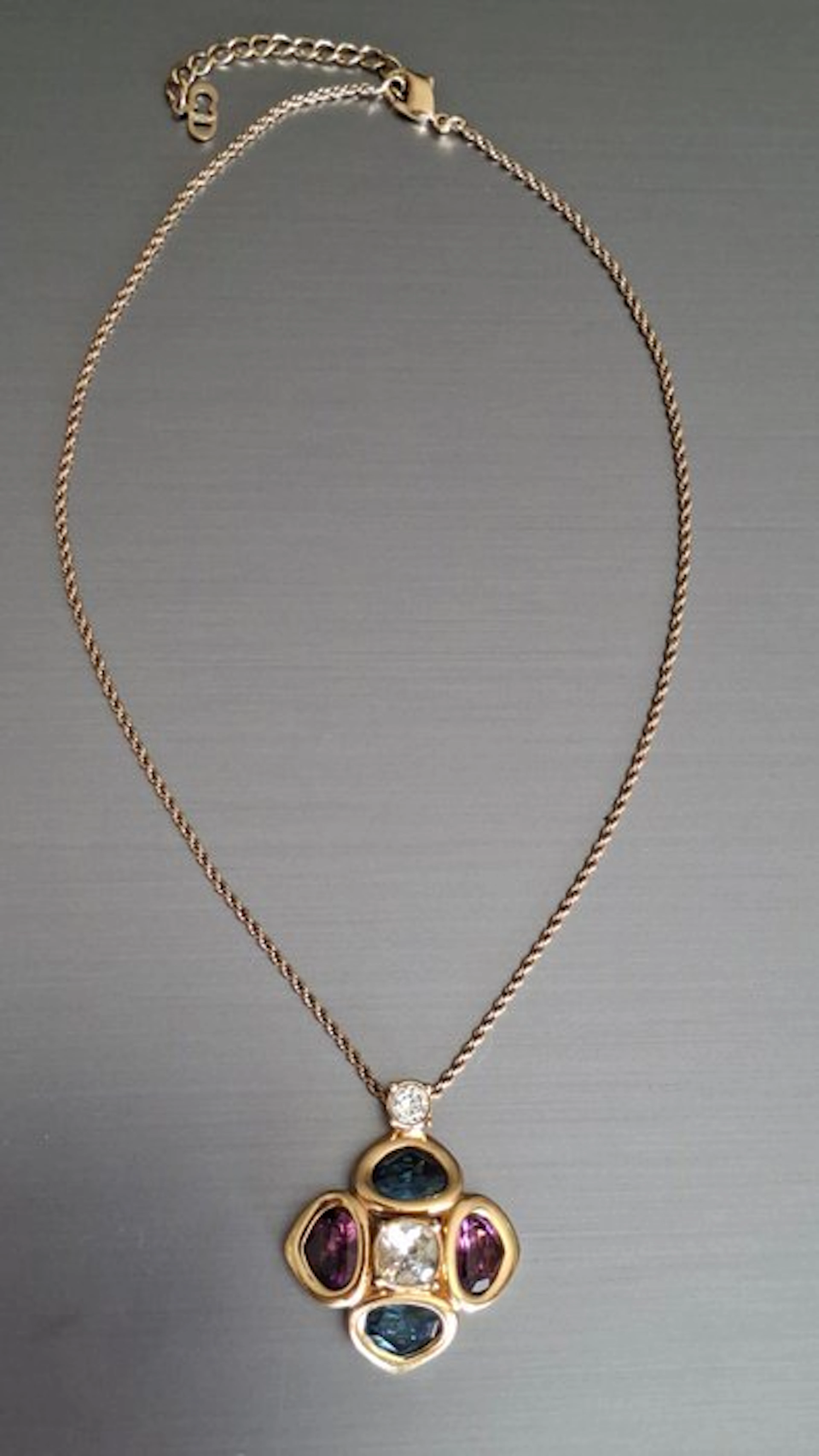 Christian Dior - Gold-plated - Necklace with pendant