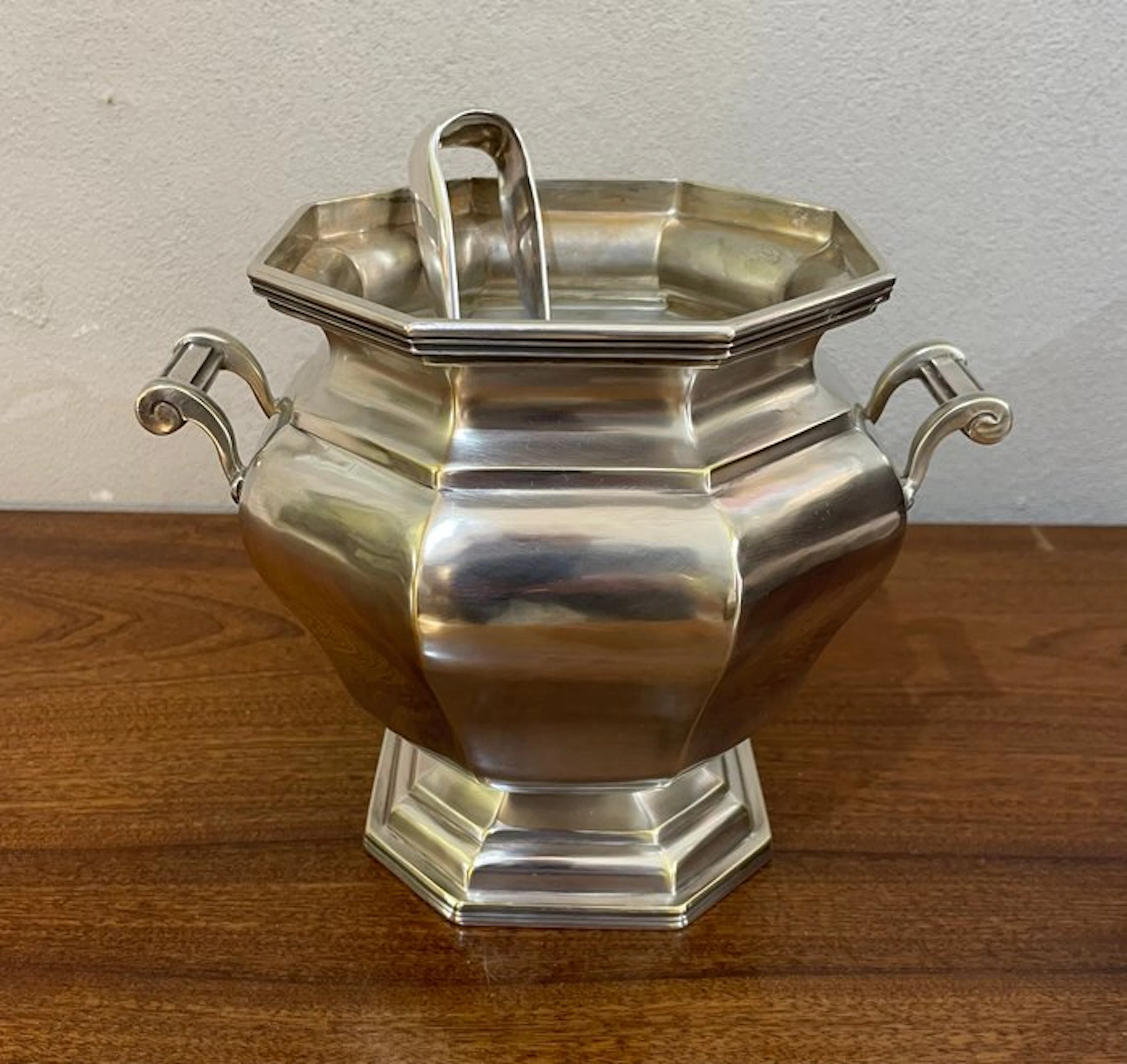 Ice bucket - Silverplated