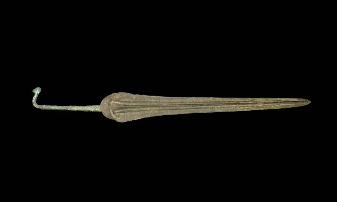 Bronze Age Bronze decorated Sword (1x) - 58 cm