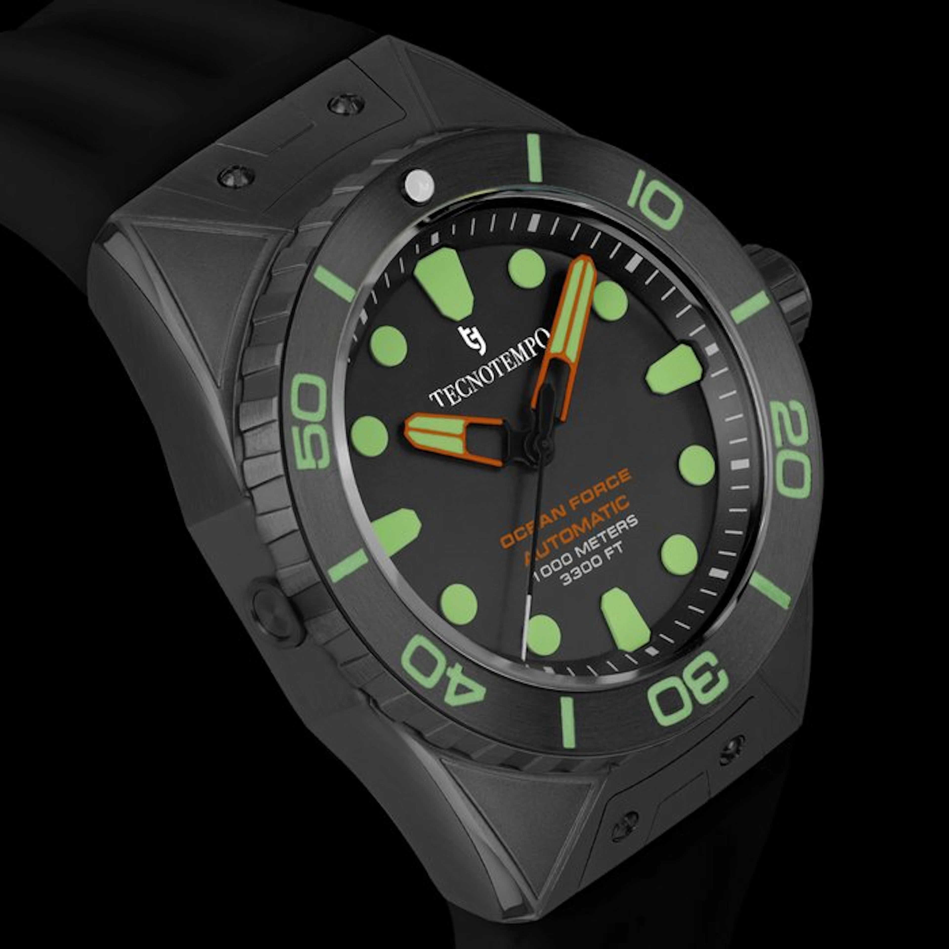 Tecnotempo - Diver's 1000M "Ocean Force" - Automatic...