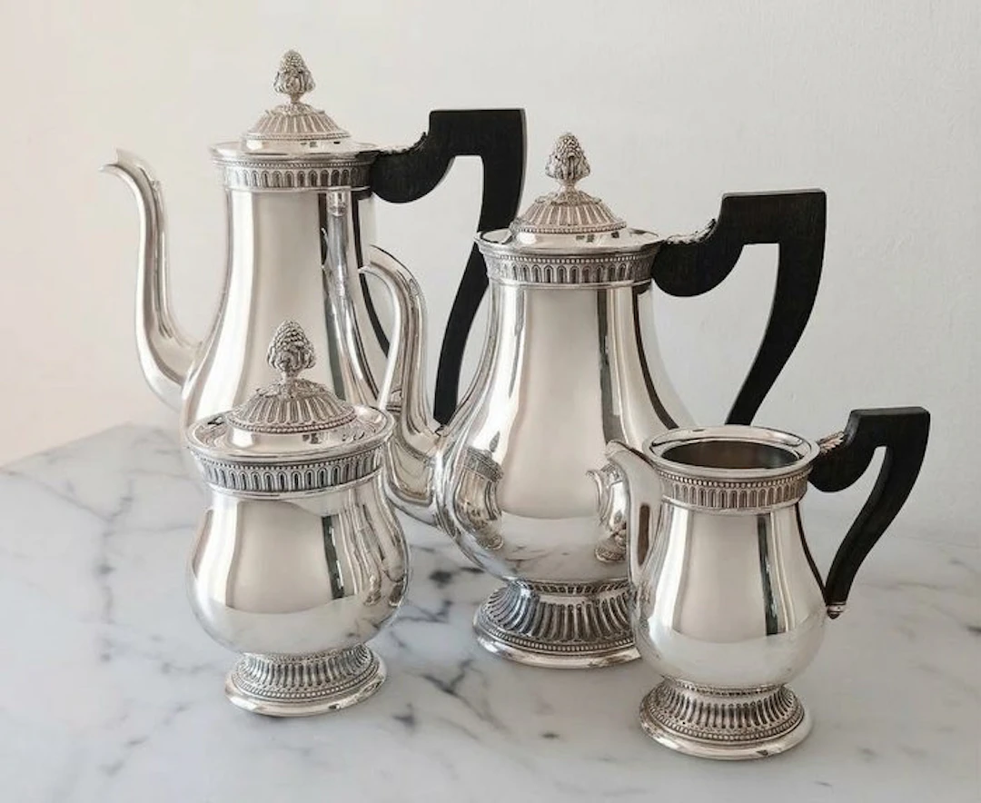 Christofle - Tea service (4) - Silverplated