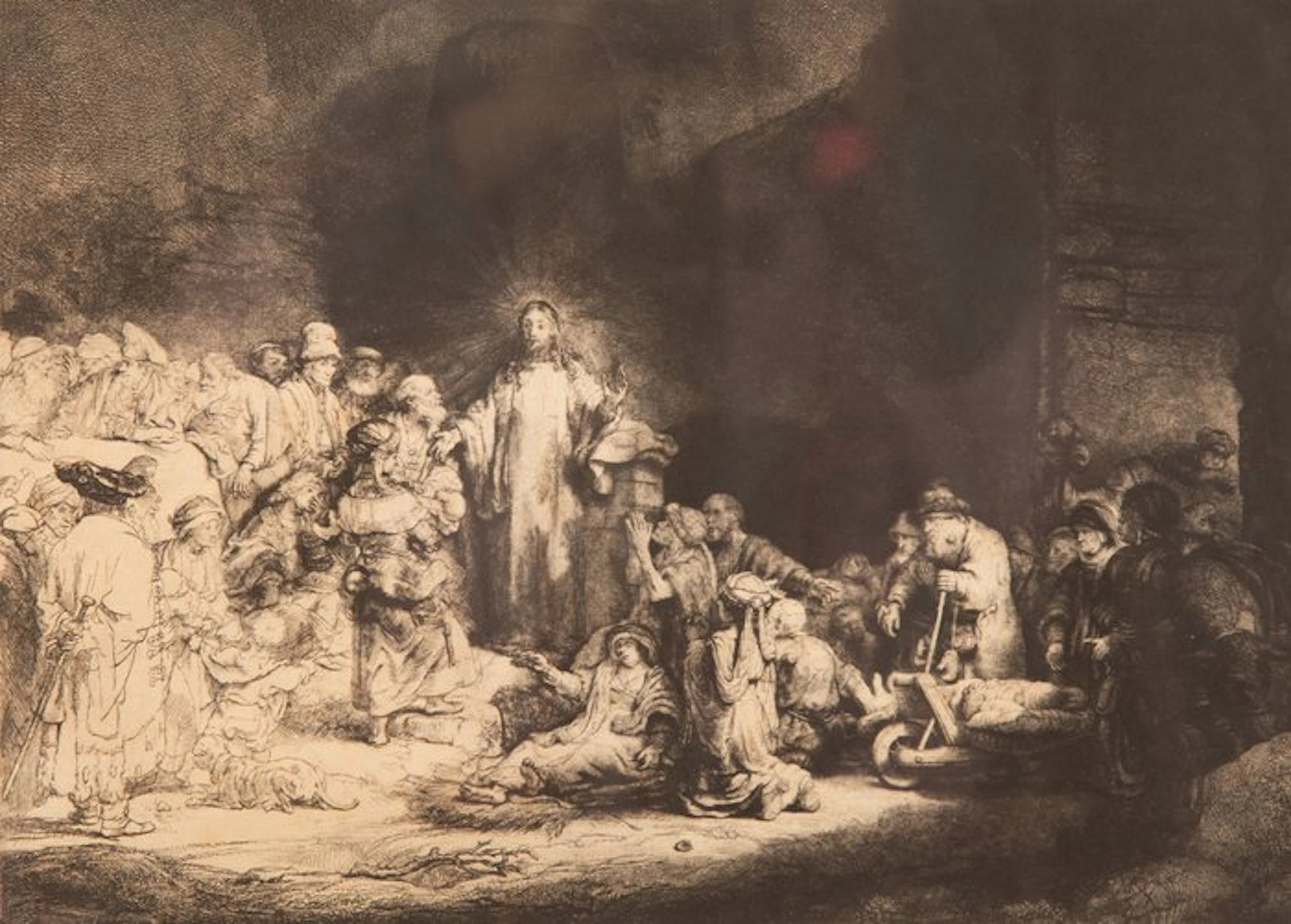 Rembrandt van Rijn (1606–1669) , after - Honderdguldenprent