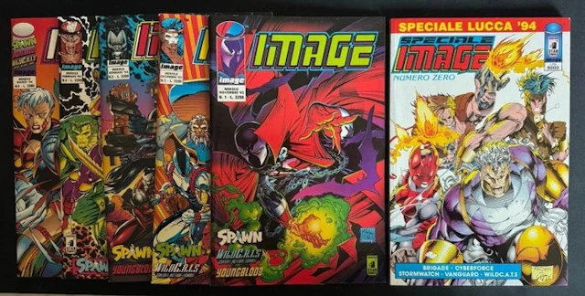 IMAGE Comics Italia 90's LOT : Spawn/Savage...