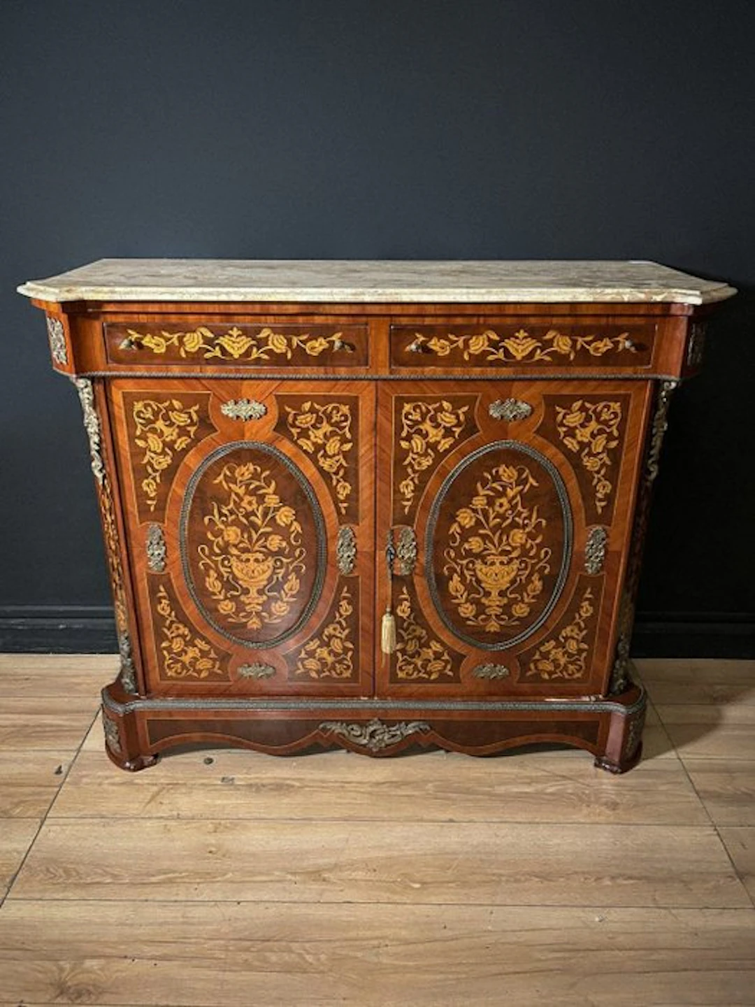 Cabinet - Wood - Rosewood Credenza