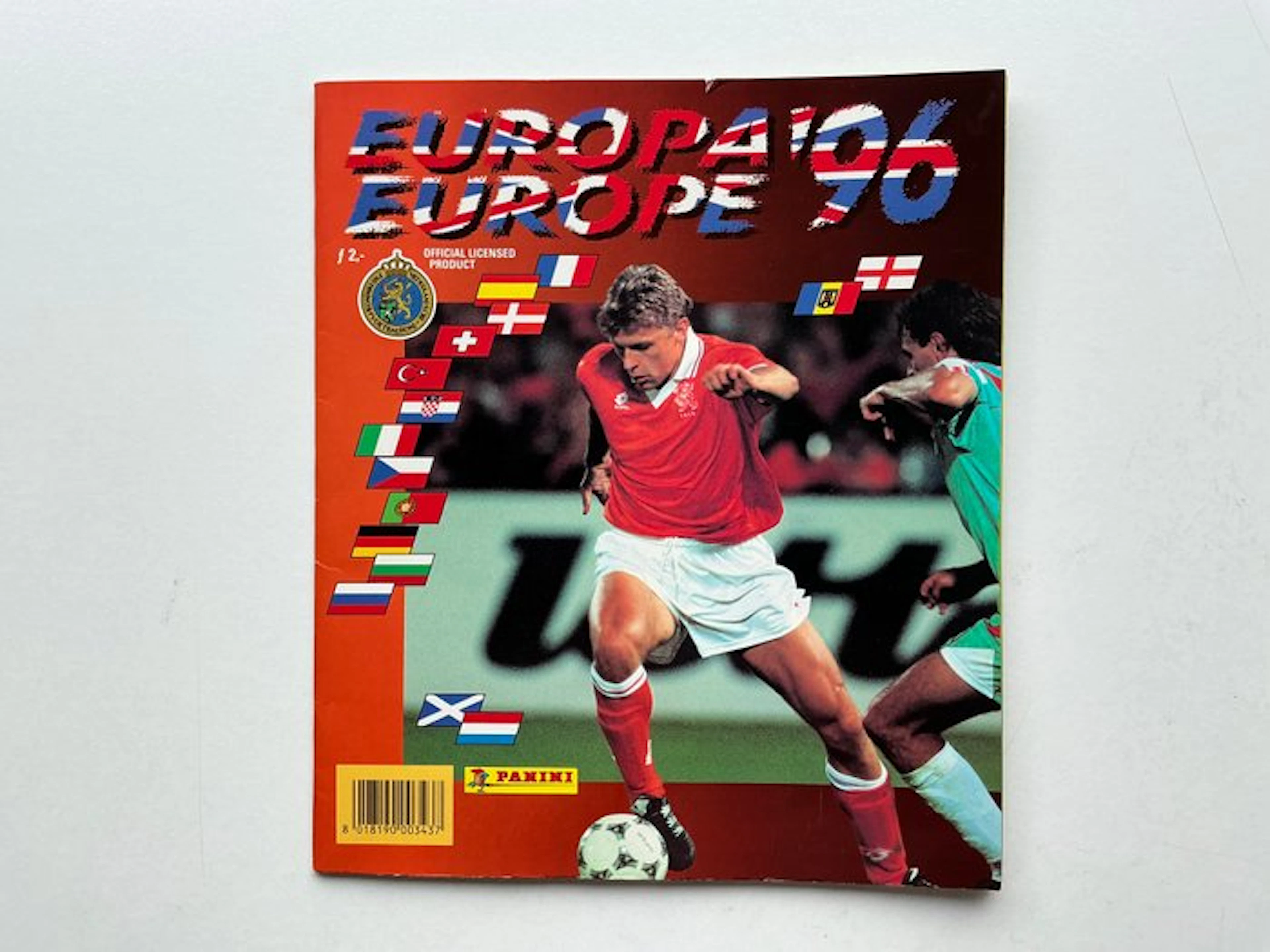 1996 Panini Euro 96 Dennis Bergkamp