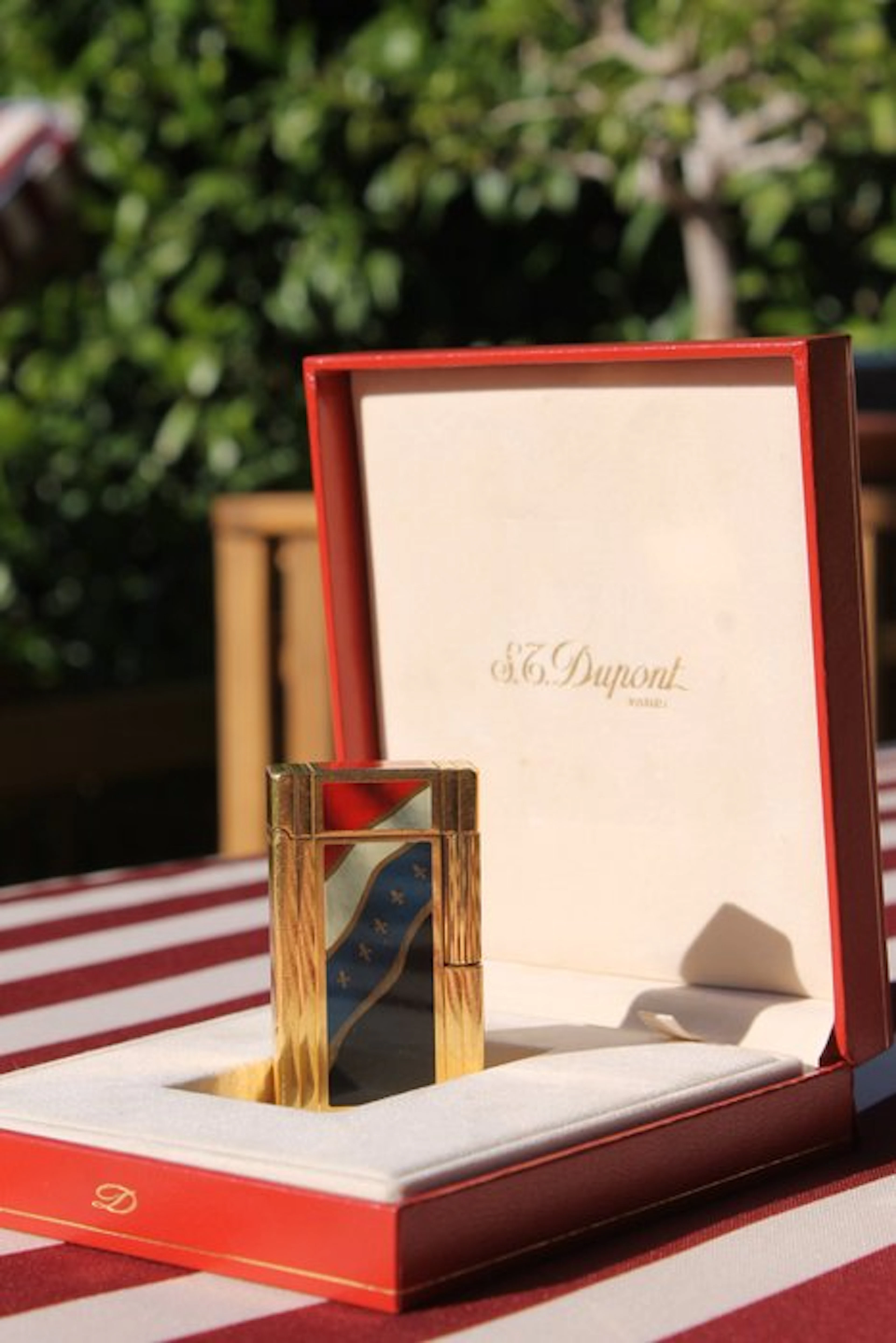 S.T. Dupont, Révolution Française - Ligne 1 - Lighter - Gold plated, Lacquer