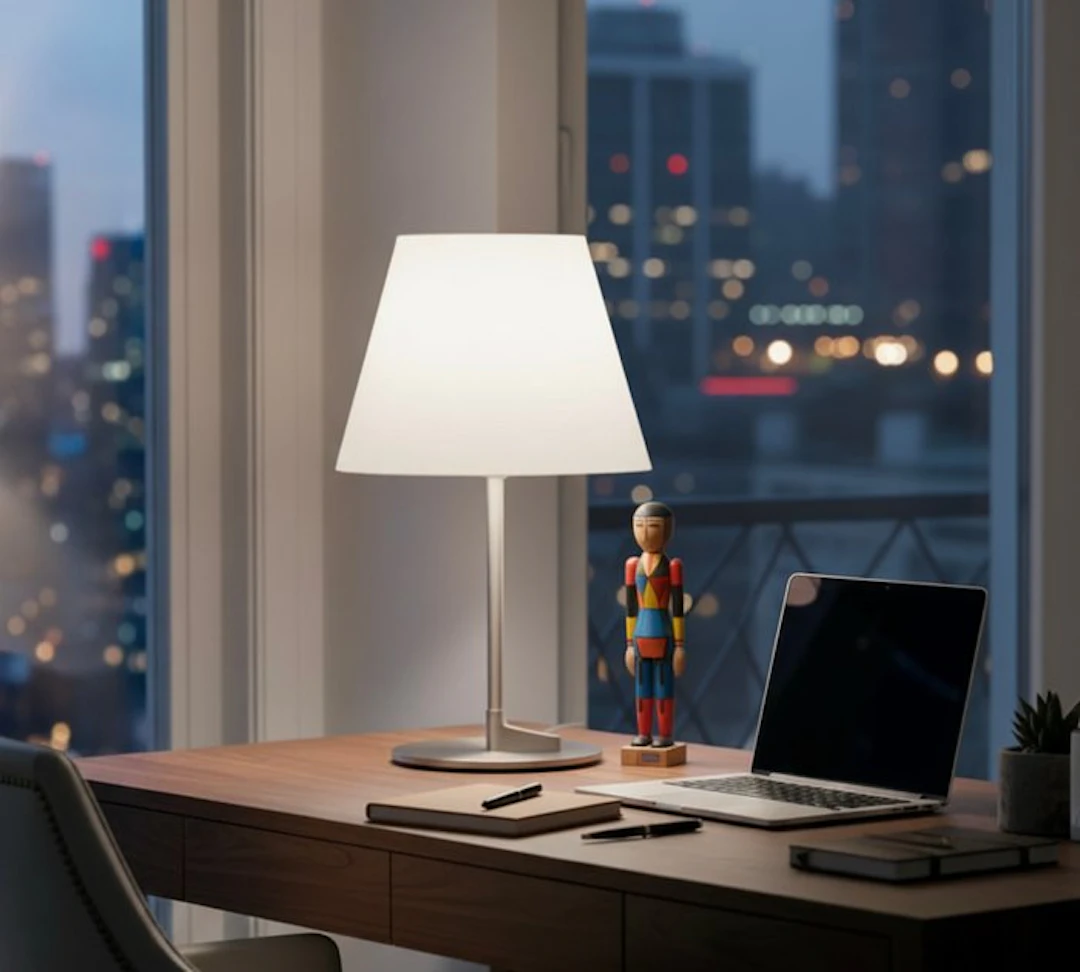KDLN - Gabriella Montaguti - Table lamp - VAMP - Metal, Glass