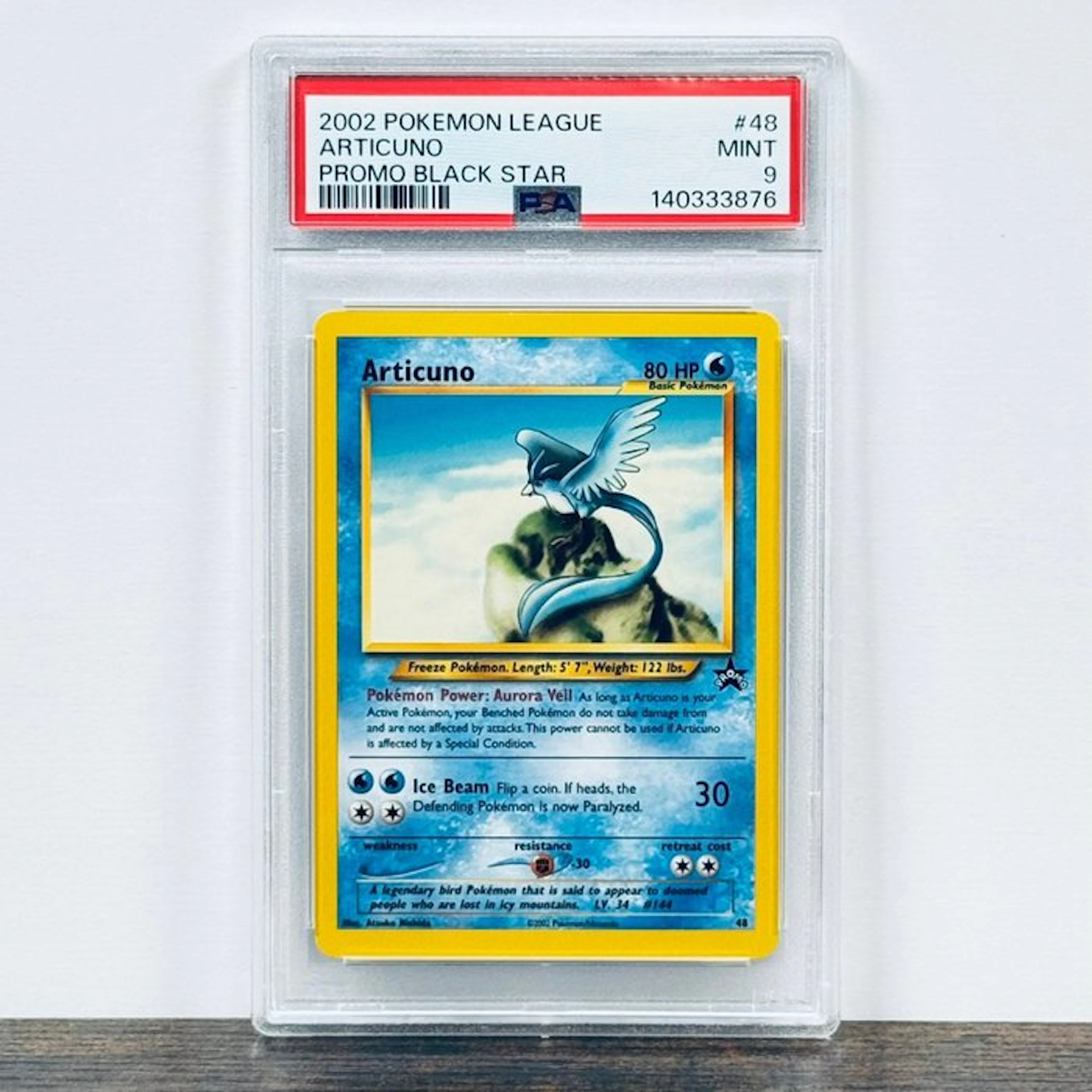 Pokémon Graded card - Articuno 48 – Pokémon - PSA 9