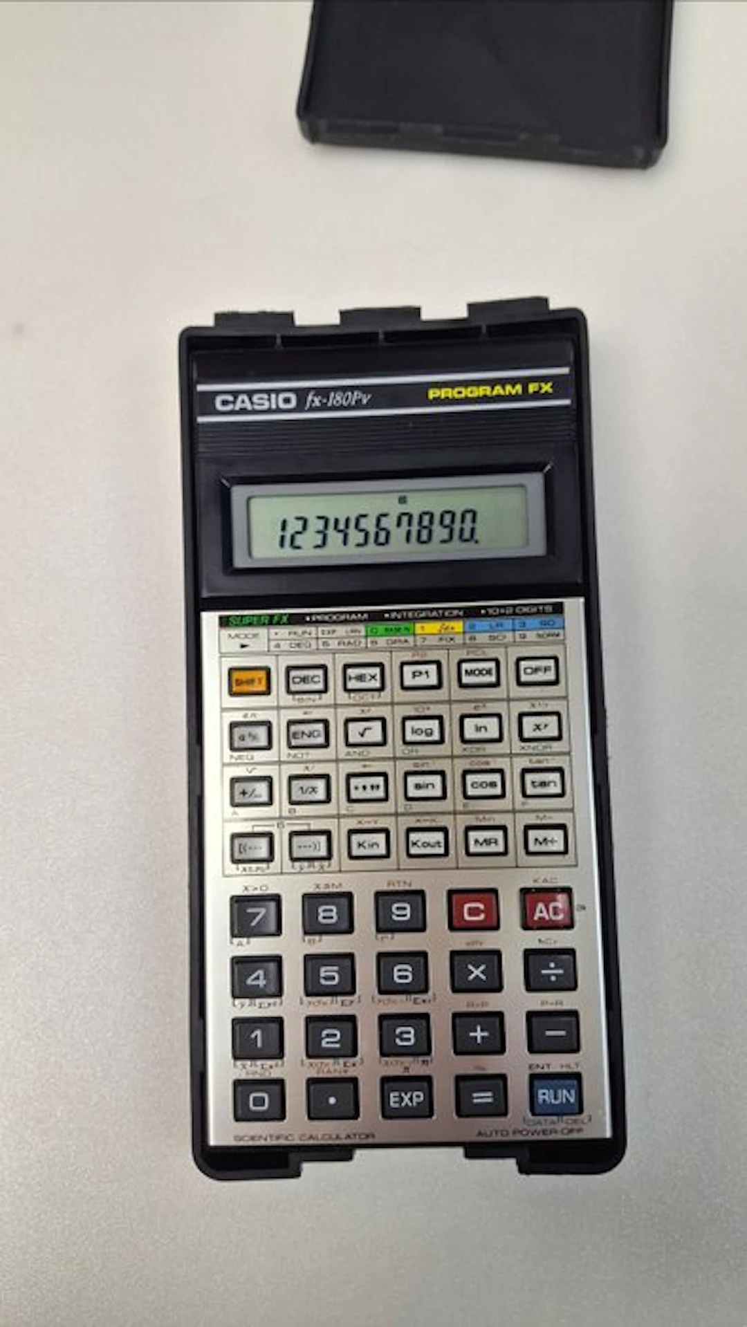 Casio, Modelo fx-180Pv - Calculator - 1980-1990