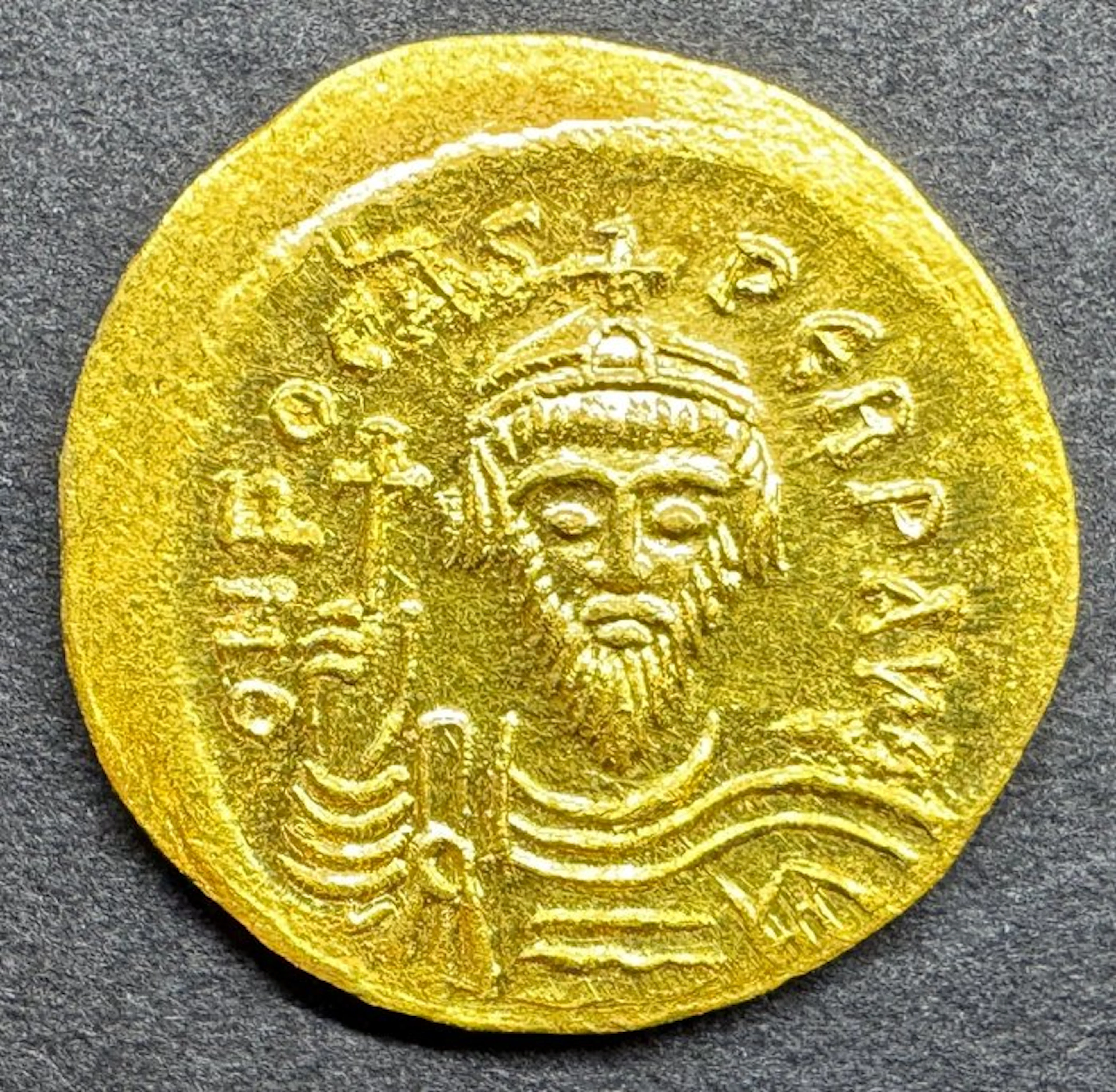 Byzantine Empire. Phocas (AD 602-610). Solidus Constantinople (No