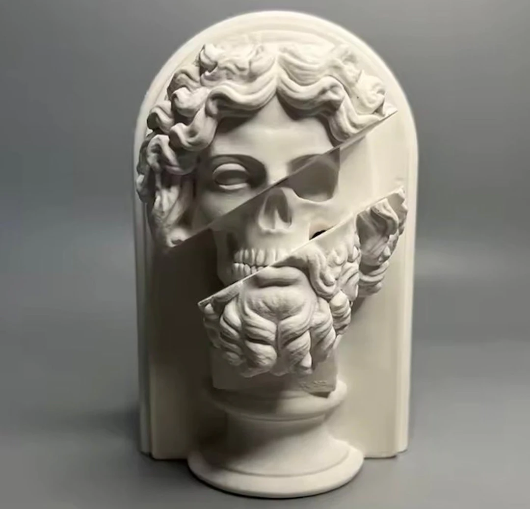 Figure - Dio Zeus mitico - Plaster