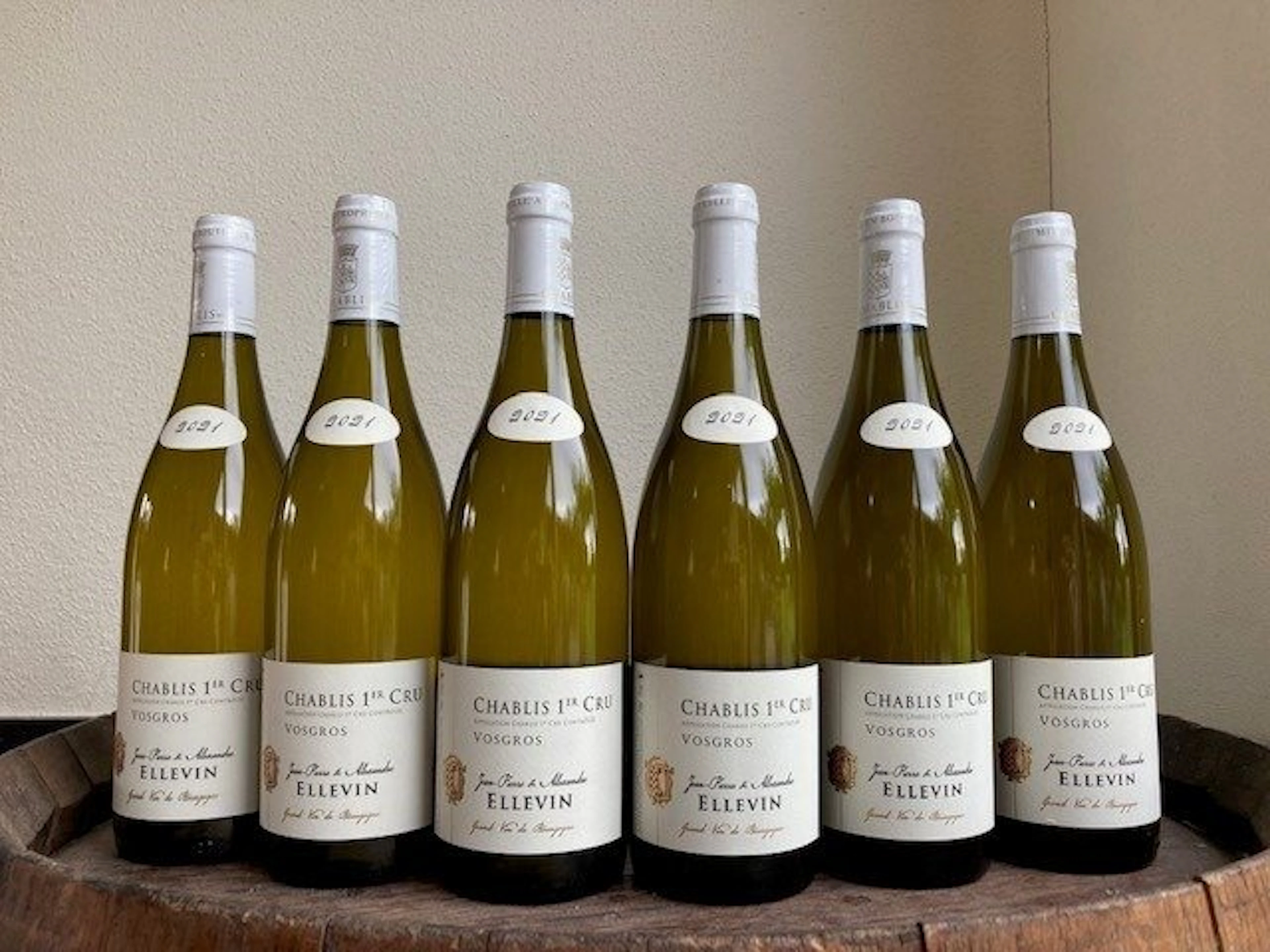 2023 Domaine Ellevin "Vosgros" - Chablis 1er Cru - 6 Bottles (0.75L)