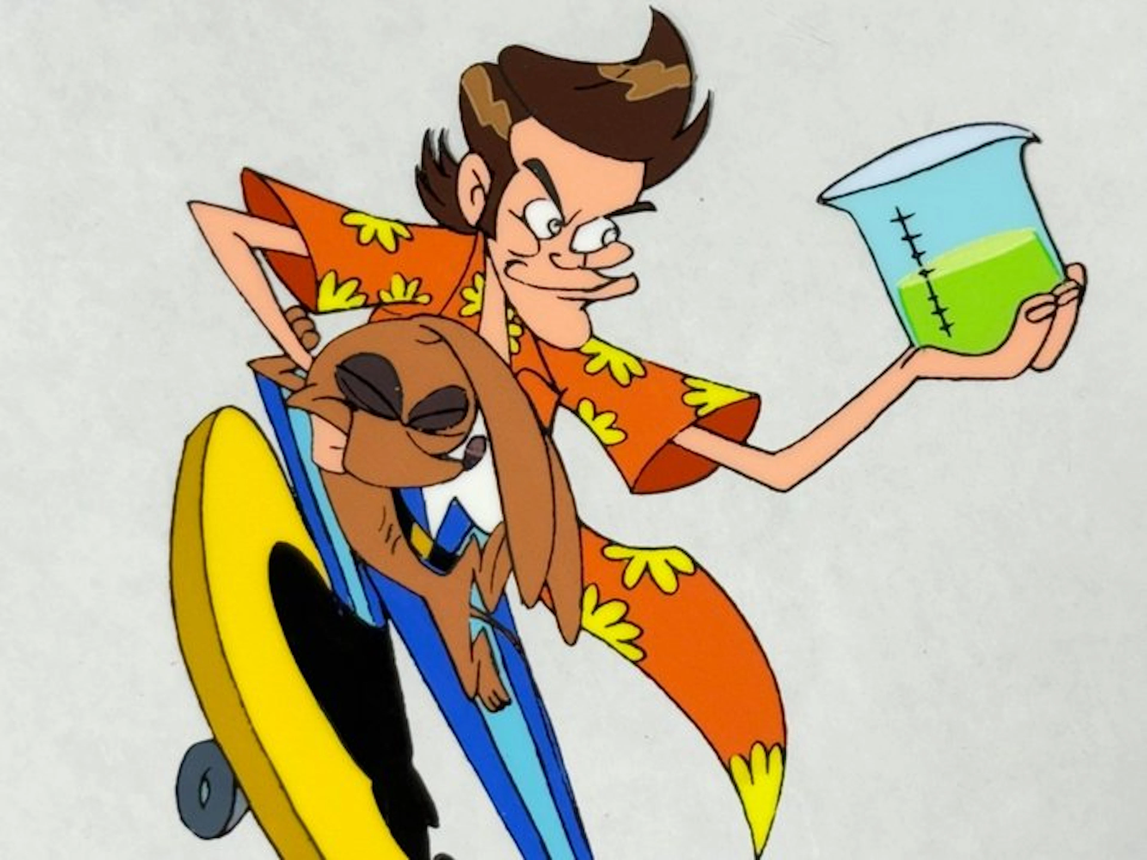 Nelvana - Original Animation Cel of Ace Ventura - Ace...