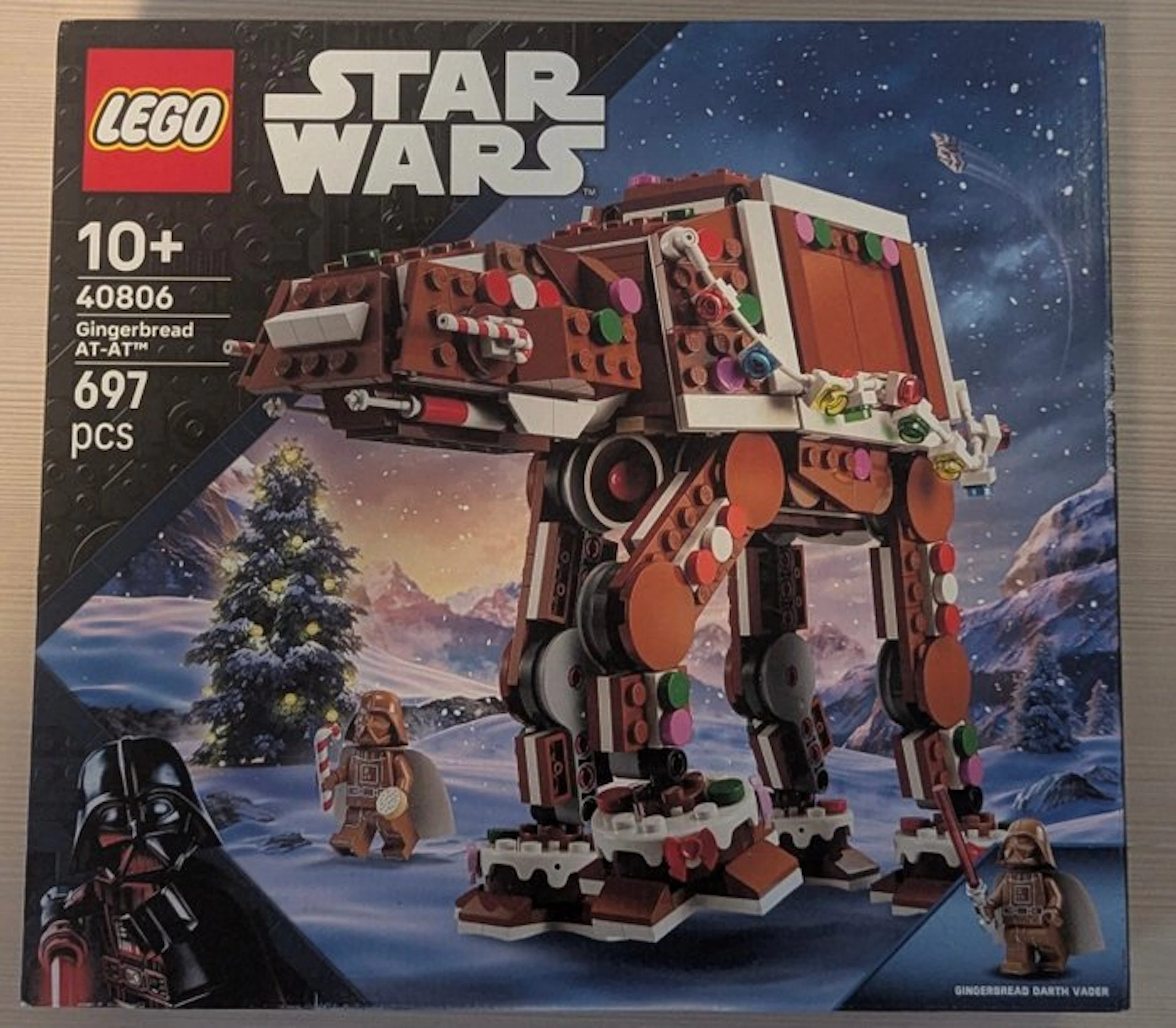 LEGO Set - 40806 - Star Wars - LEGO Star Wars 40806 Walker AT-AT Pan di Zenzero