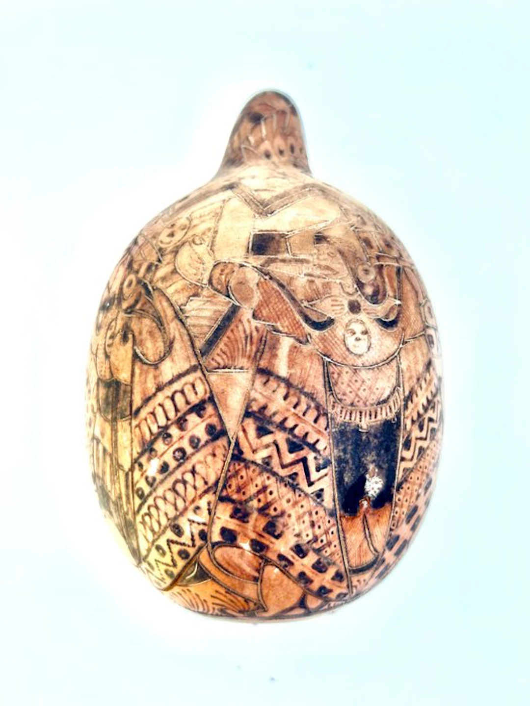 Calabash with engravings - Inca culture - Peru (No reserve price)
