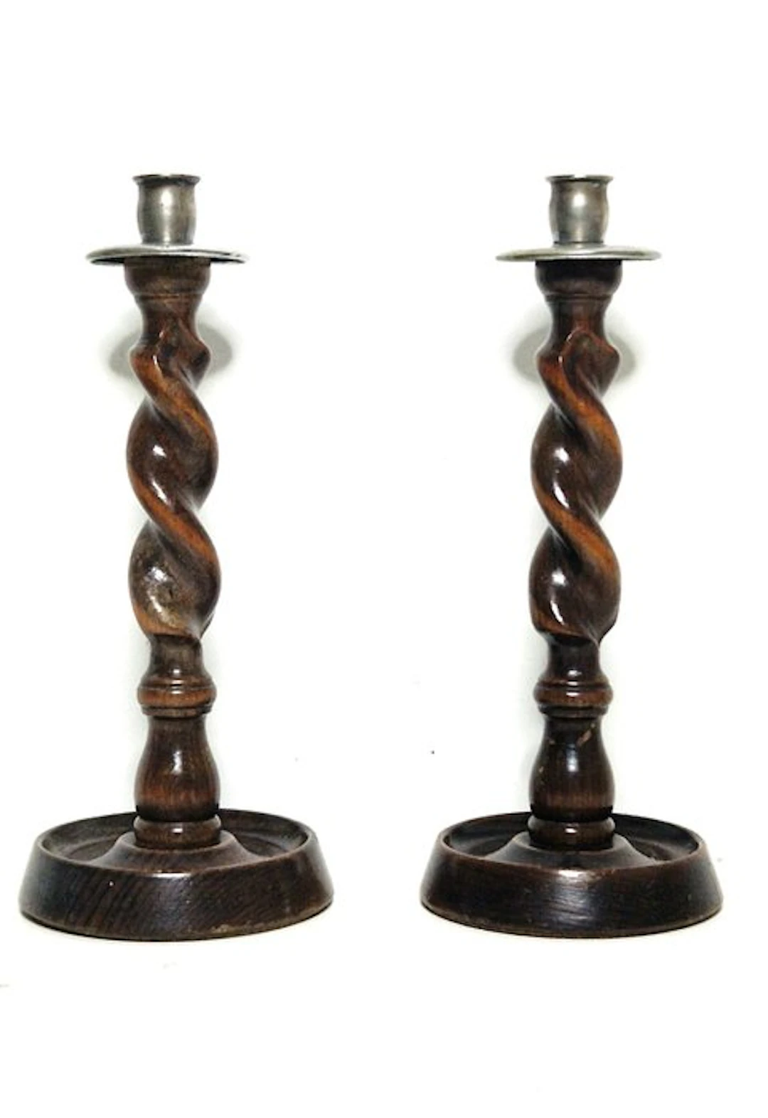Candleholder (2) - Oak