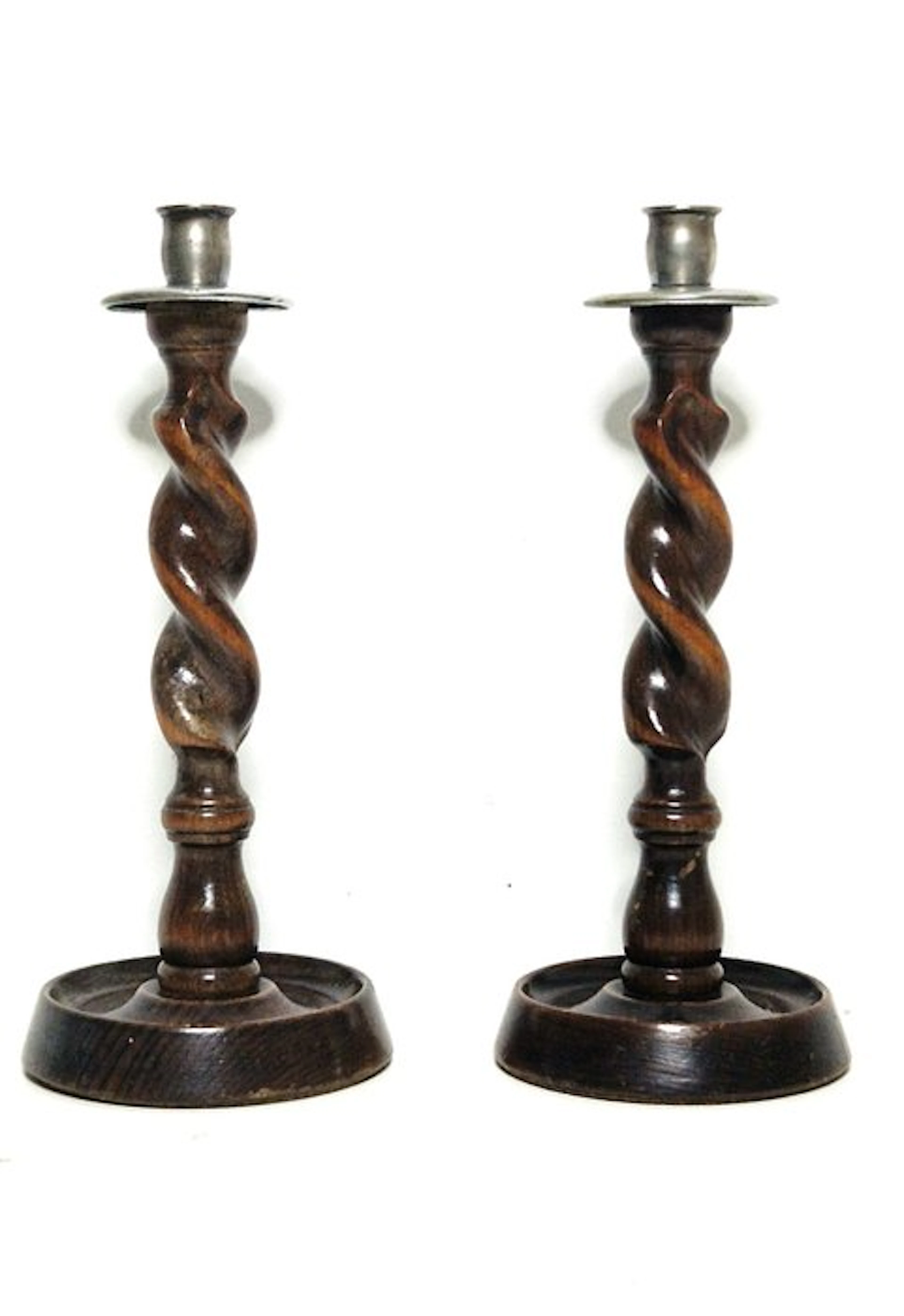 Candleholder (2) - Oak
