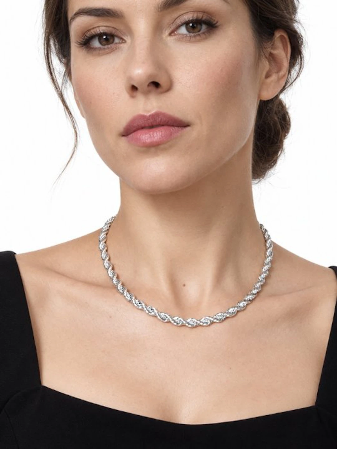 No reserve price - Necklace Silver