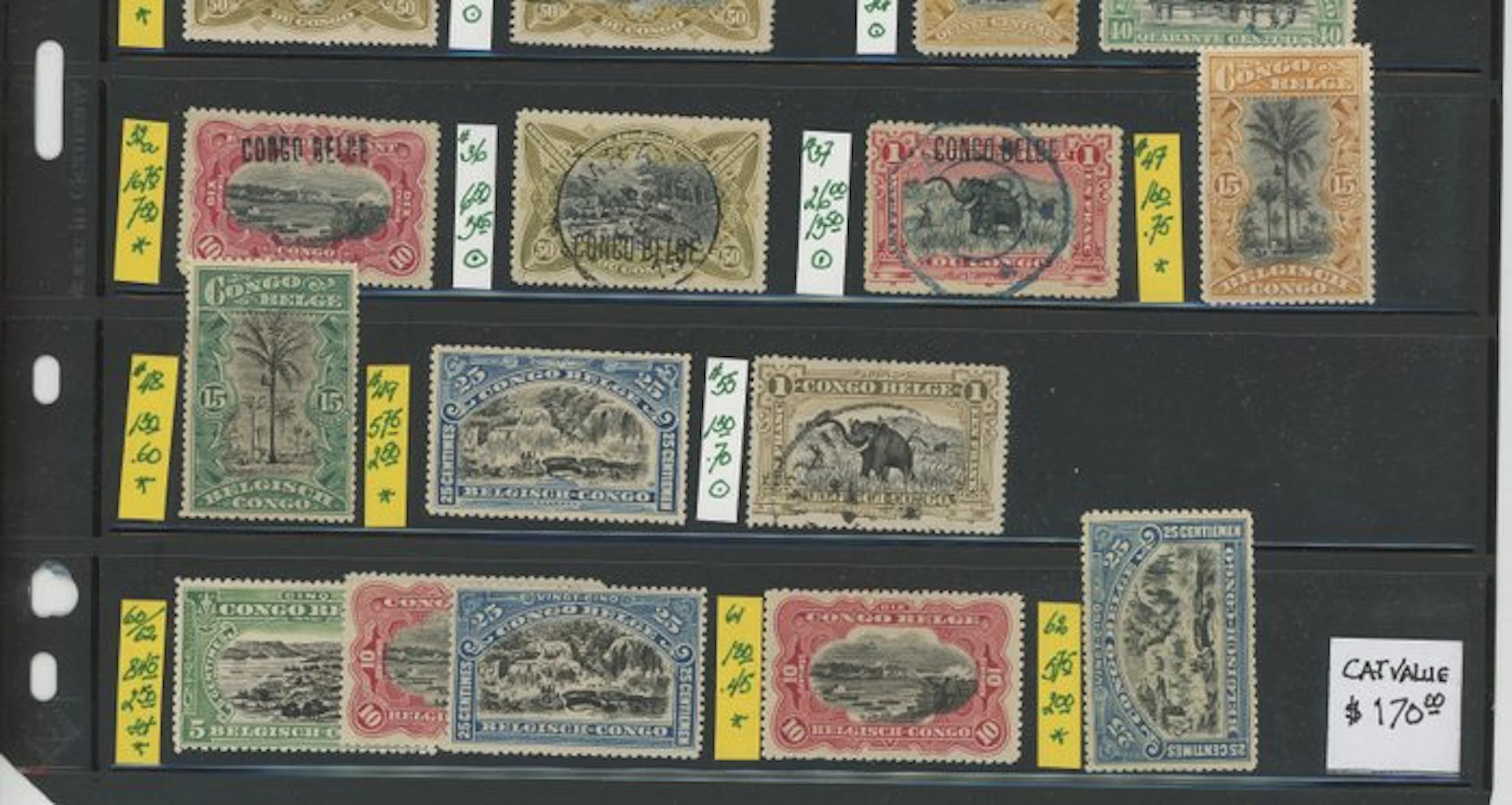 Belgian Congo - Belgian Congo - From a dealer's stock