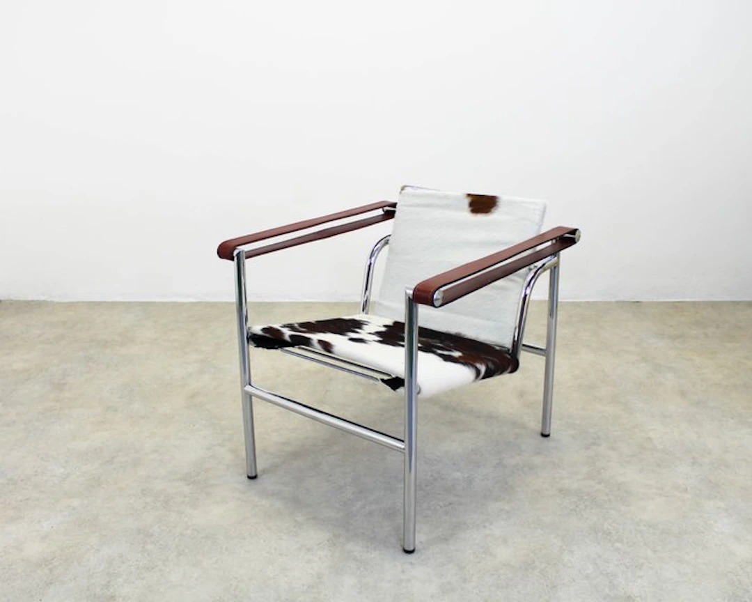 Cassina - Charlotte Perriand, Le Corbusier - Armchair - LC1 - Leather, Steel