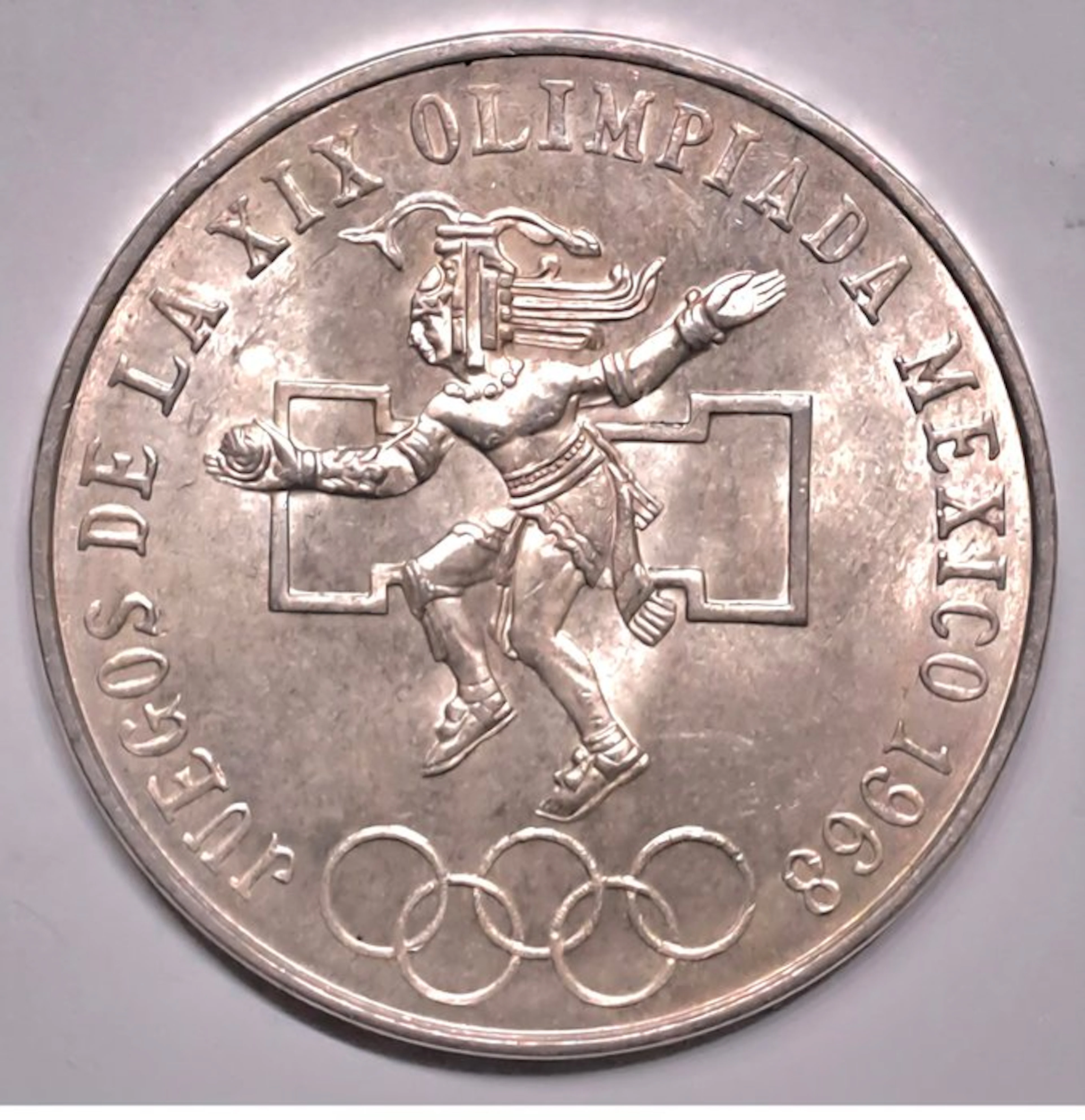 Mexico. 25 Pesos 1968 Giochi olimpici estivi (No reserve price)
