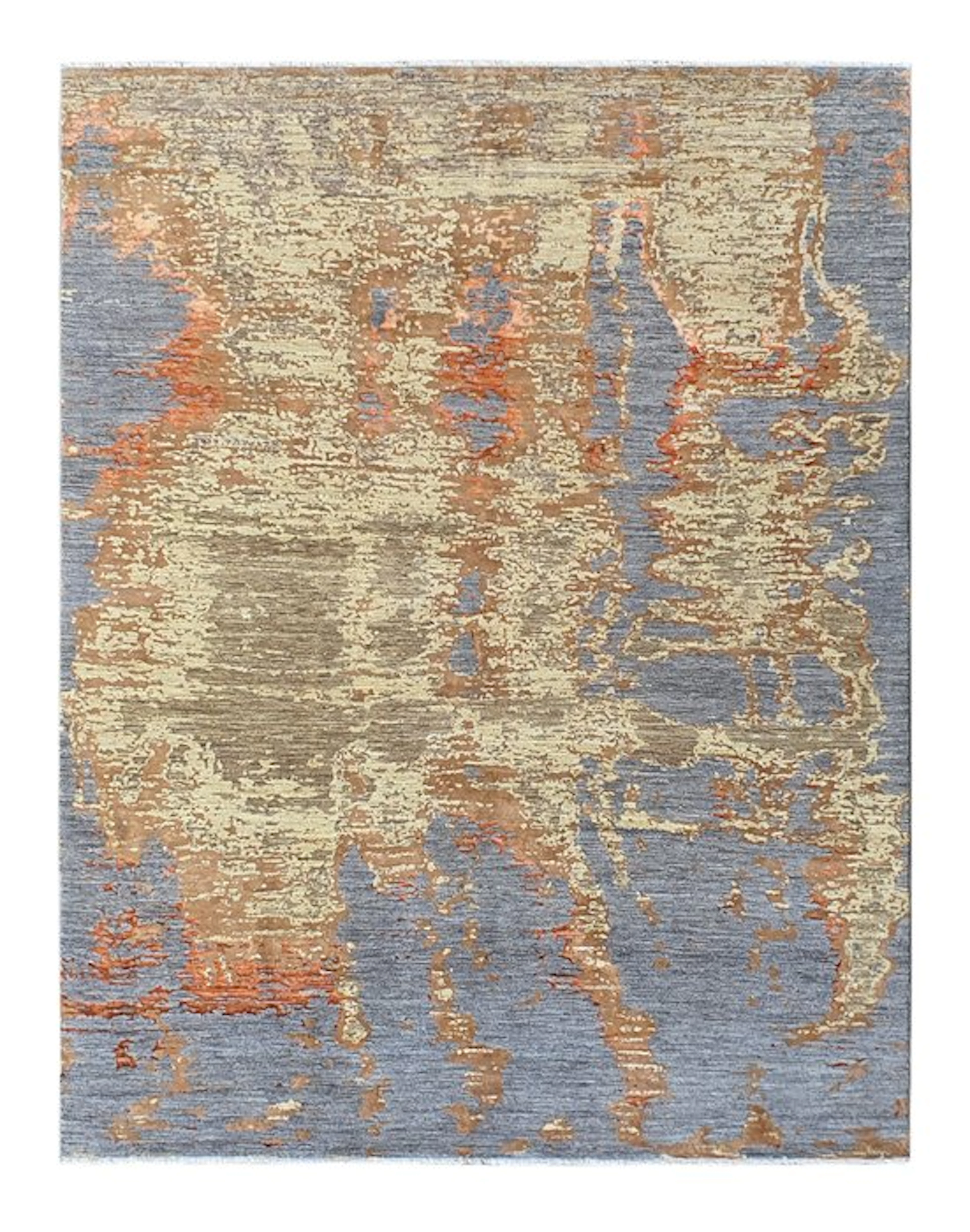 Designer Carpet with lots of Silk - New - Masterpiece...