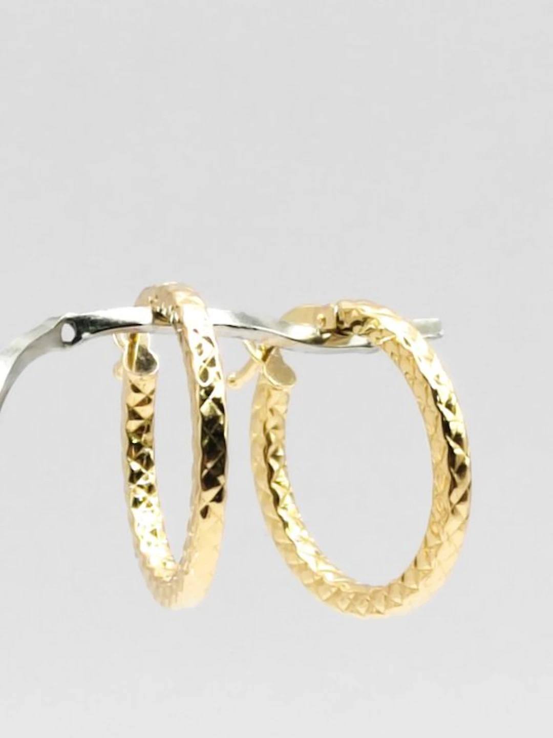 No reserve price - Earrings - 18 kt. Yellow gold