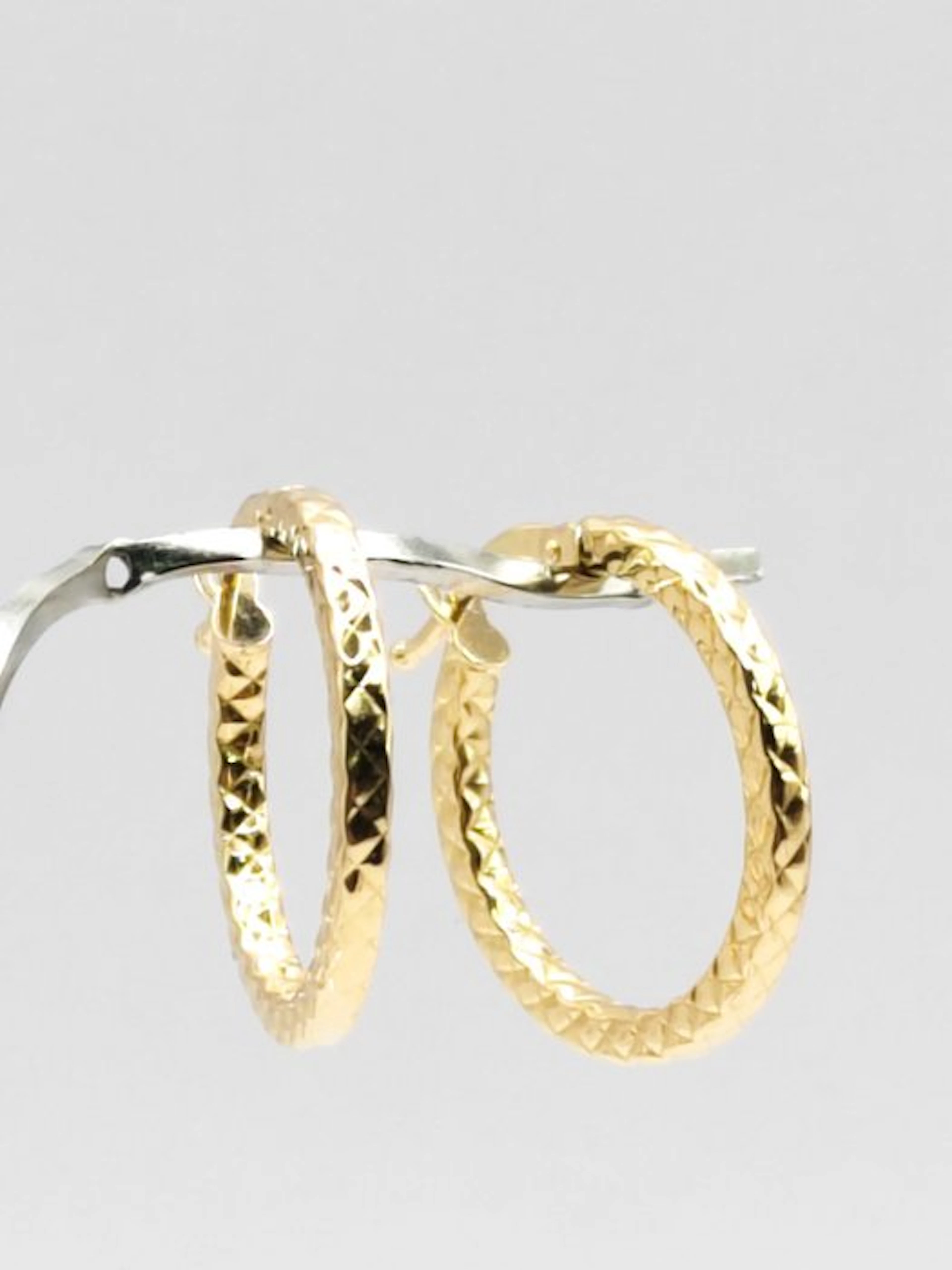 No reserve price - Earrings - 18 kt. Yellow gold