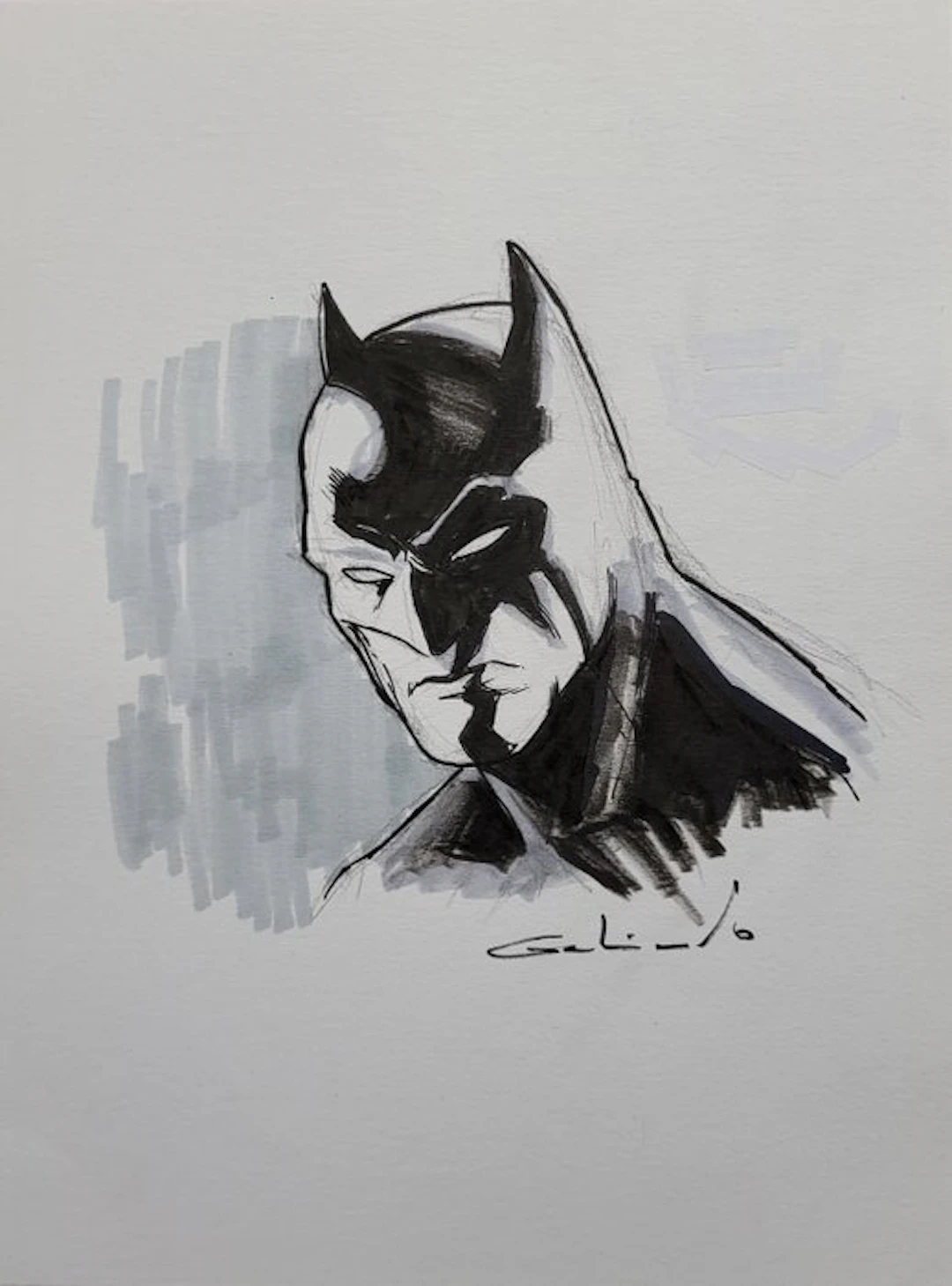 Diego Galindo - 1 Original drawing - Batman - 2023