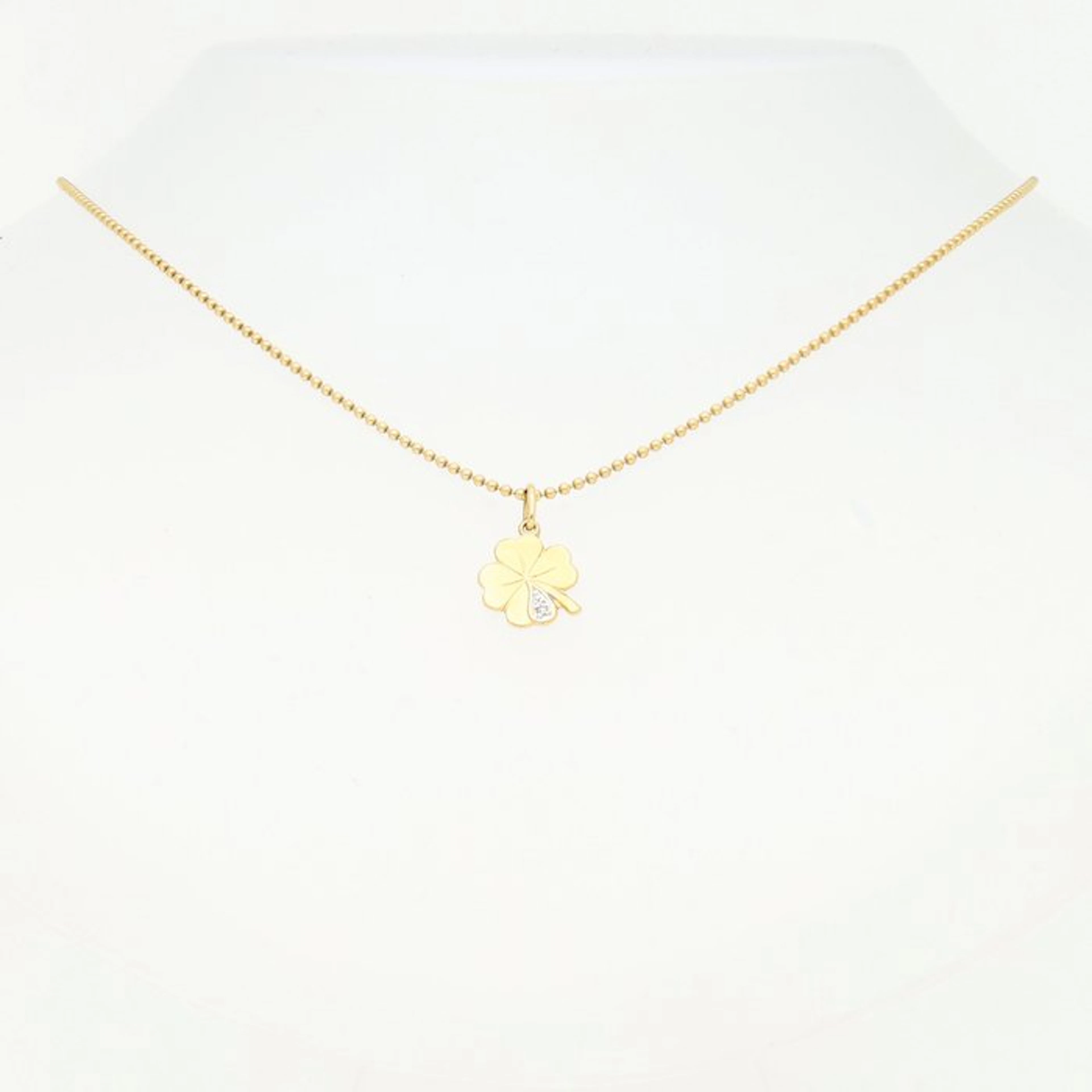 Necklace with pendant - 18 kt