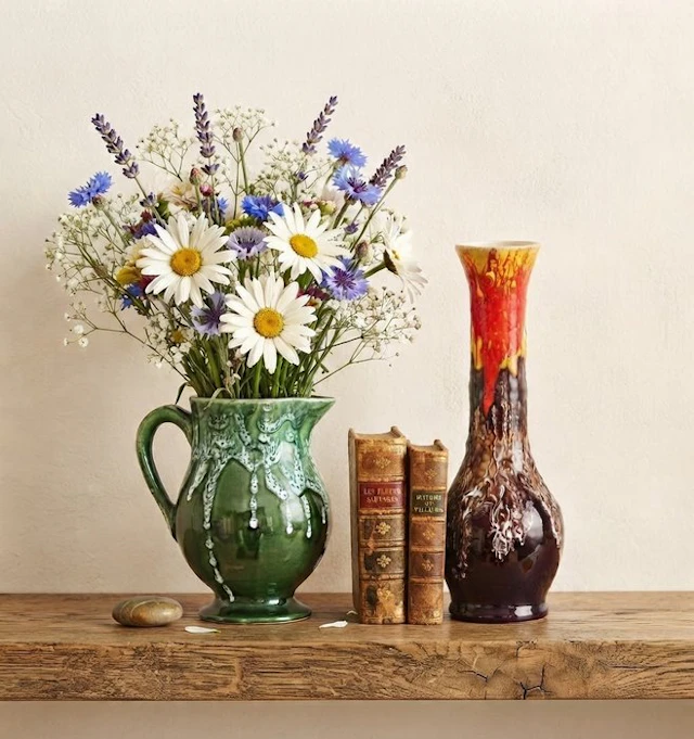 Atelier la Colombe et Vallauris - Vase (2) - Stoneware - Colombe&Vallauris