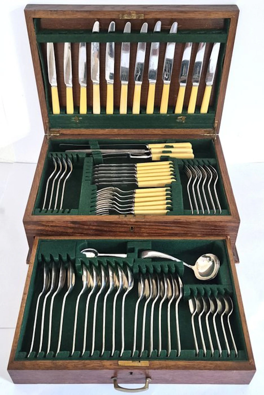 Postons Lonsdale plate - Cutlery set (65) - ART DECO - in...