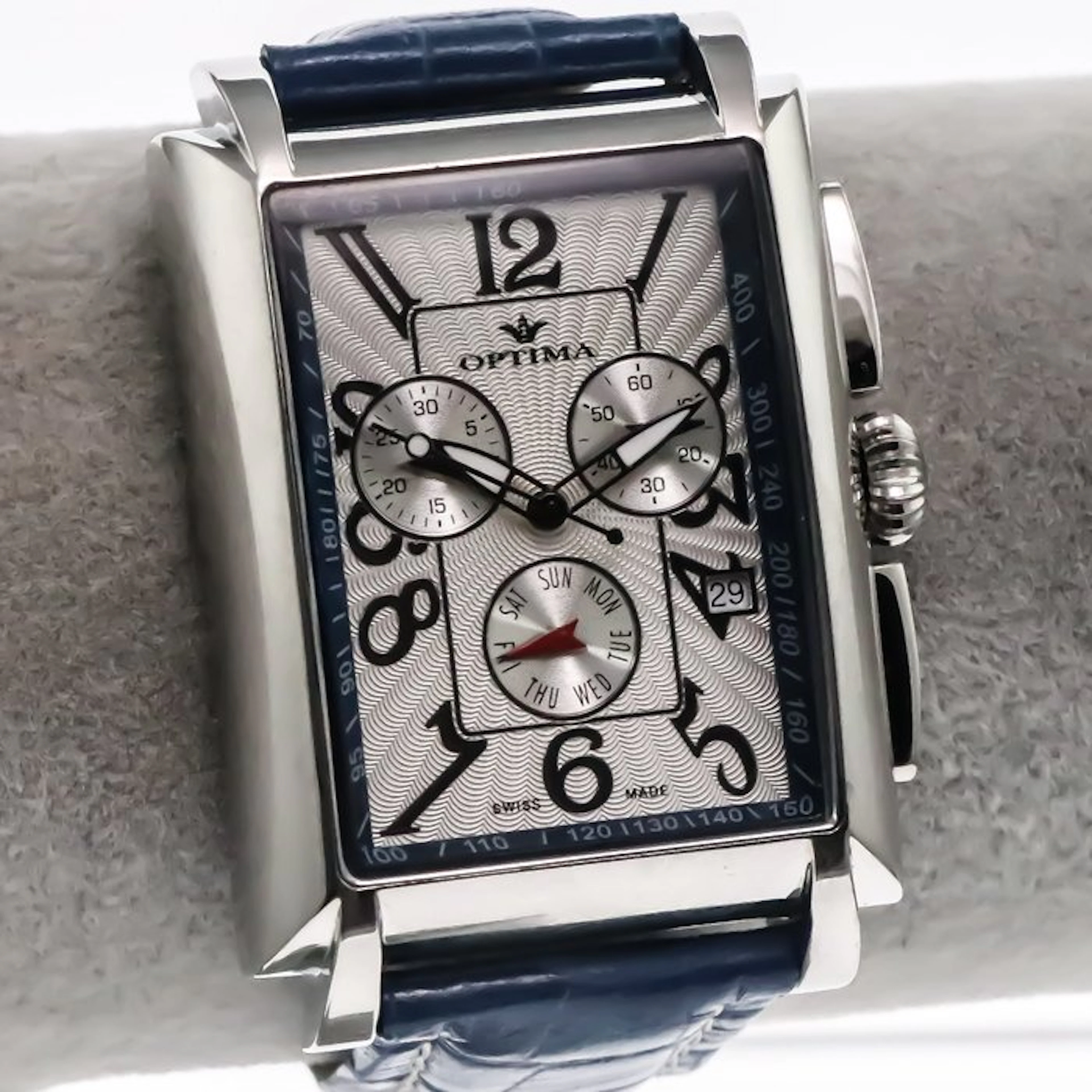 OPTIMA - Swiss Chronograph - OSC123-SL-1 - Blue Strap...