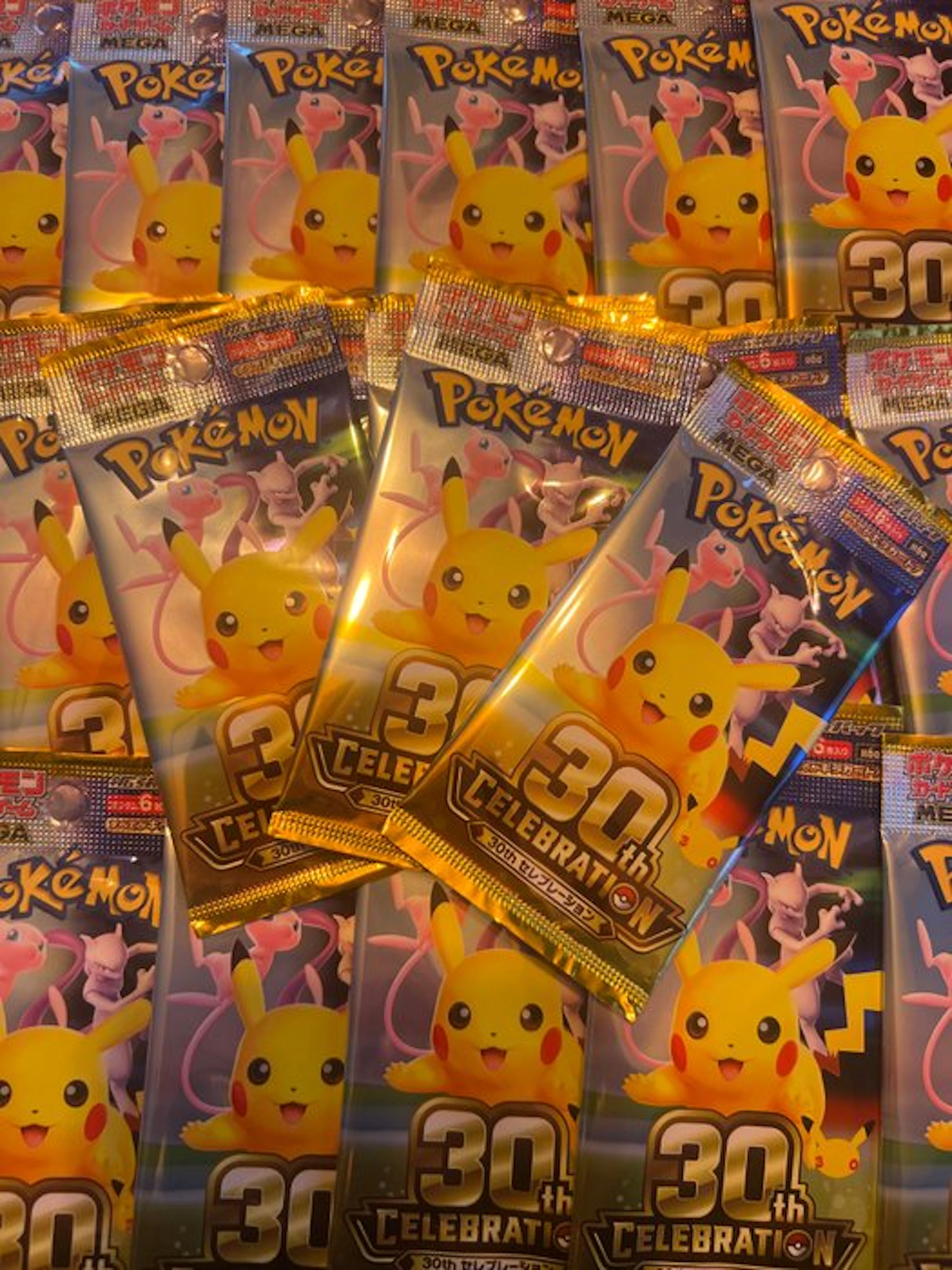 Pokémon - 10 Booster pack - 10x 30th Anniversary - Mega Evolution